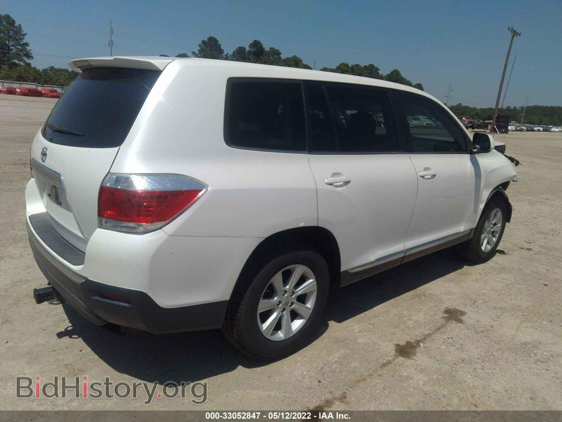 2012 TOYOTA HIGHLANDER - VIN: 5TDZA3EH4CS024680 - Фото 4