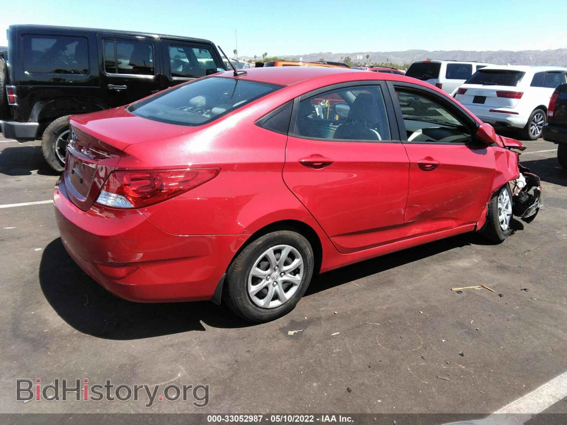 2013 HYUNDAI ACCENT - VIN: KMHCT4AE5DU579454 - Фото 4