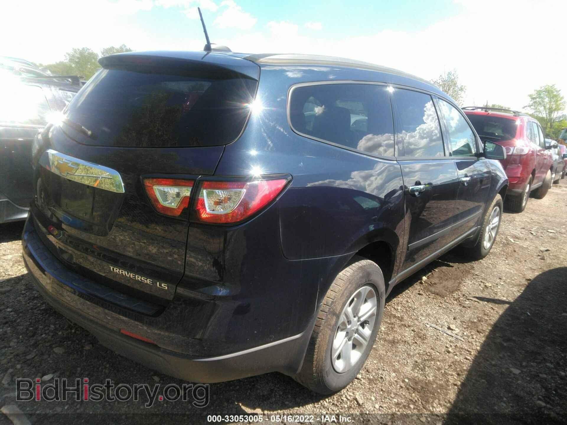 2016 CHEVROLET TRAVERSE - VIN: 1GNKRFED4GJ210559 - Фото 4