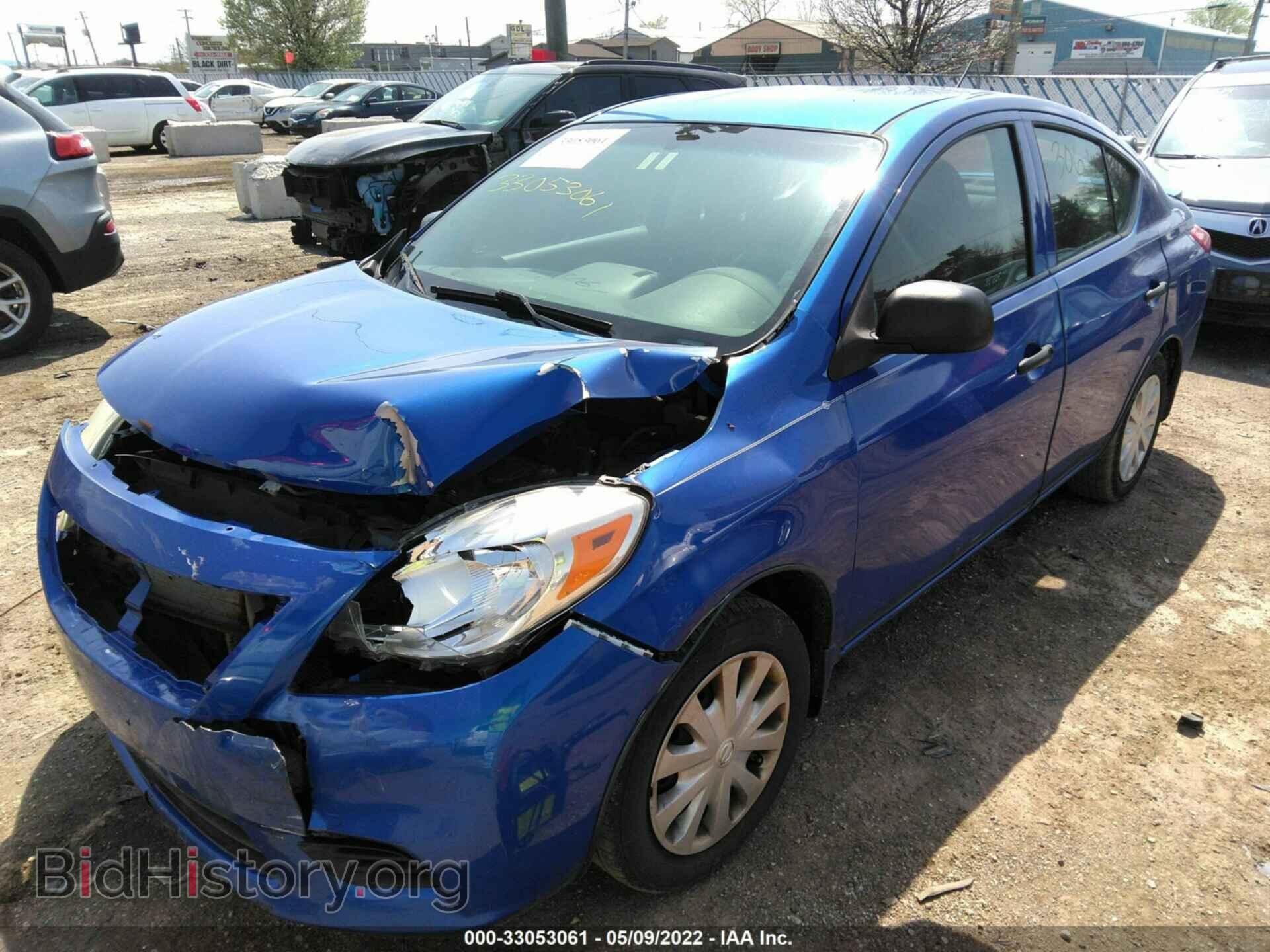 2014 NISSAN VERSA - VIN: 3N1CN7AP6EL874014 - Фото 2