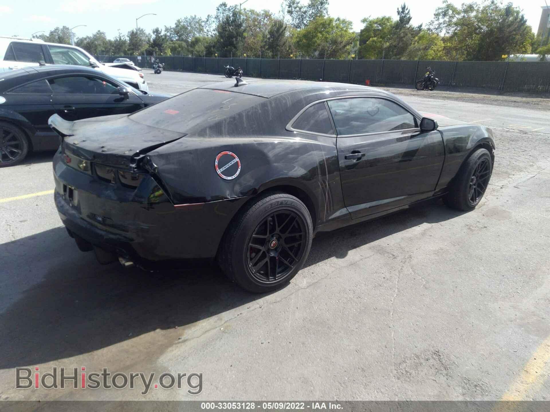 2013 CHEVROLET CAMARO - VIN: 2G1FB1E34D9215978 - Фото 4