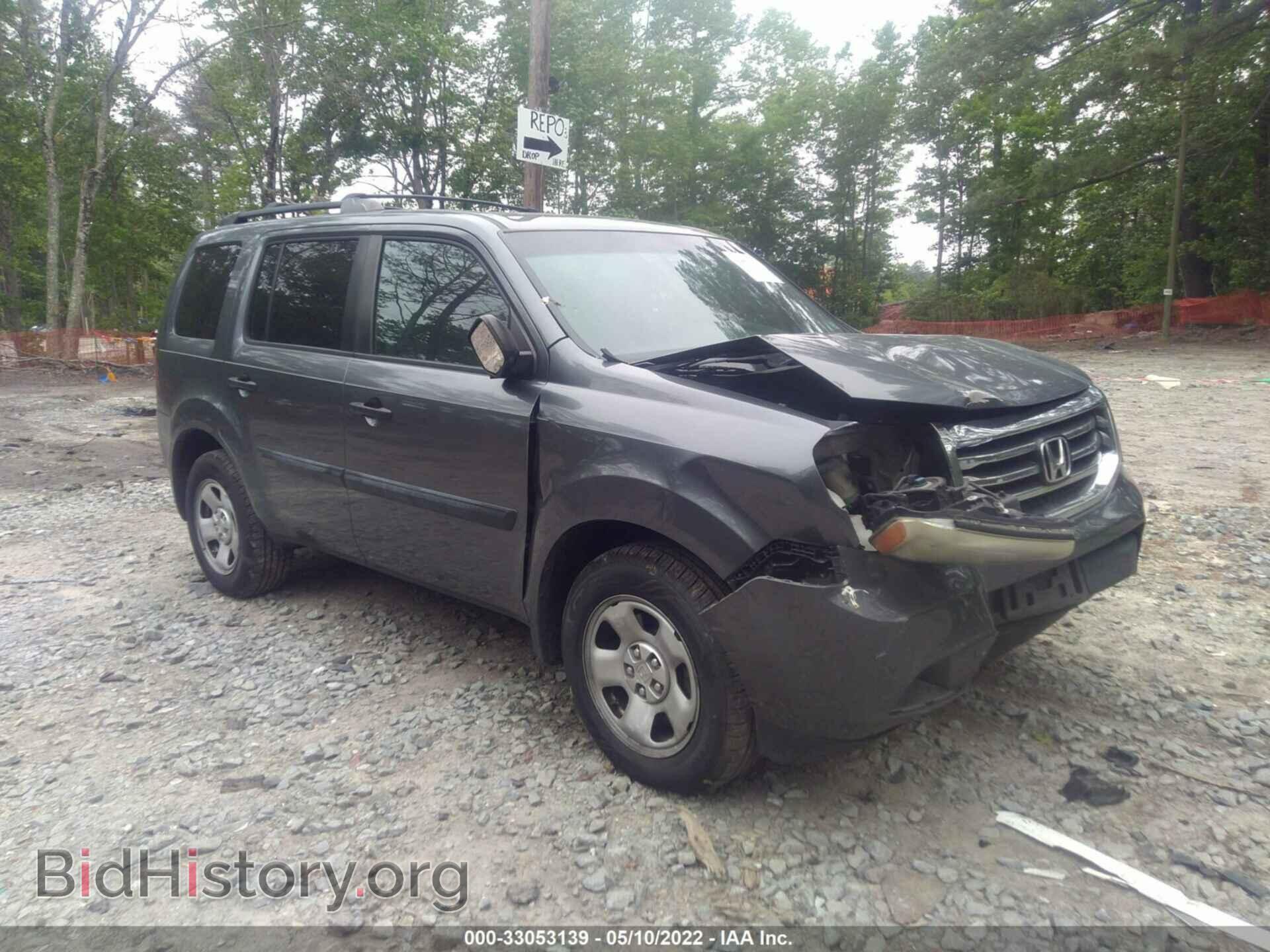Photo 5FNYF3H21DB007426 - HONDA PILOT 2013