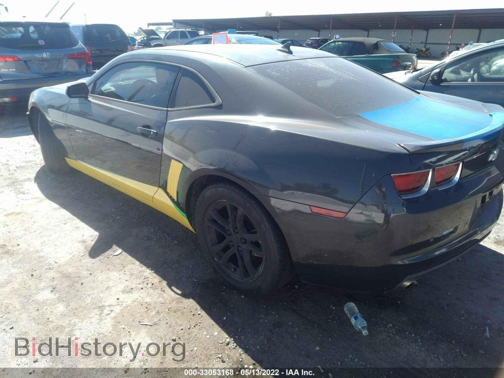 2013 CHEVROLET CAMARO - VIN: 2G1FG1E32D9204530 - Фото 3