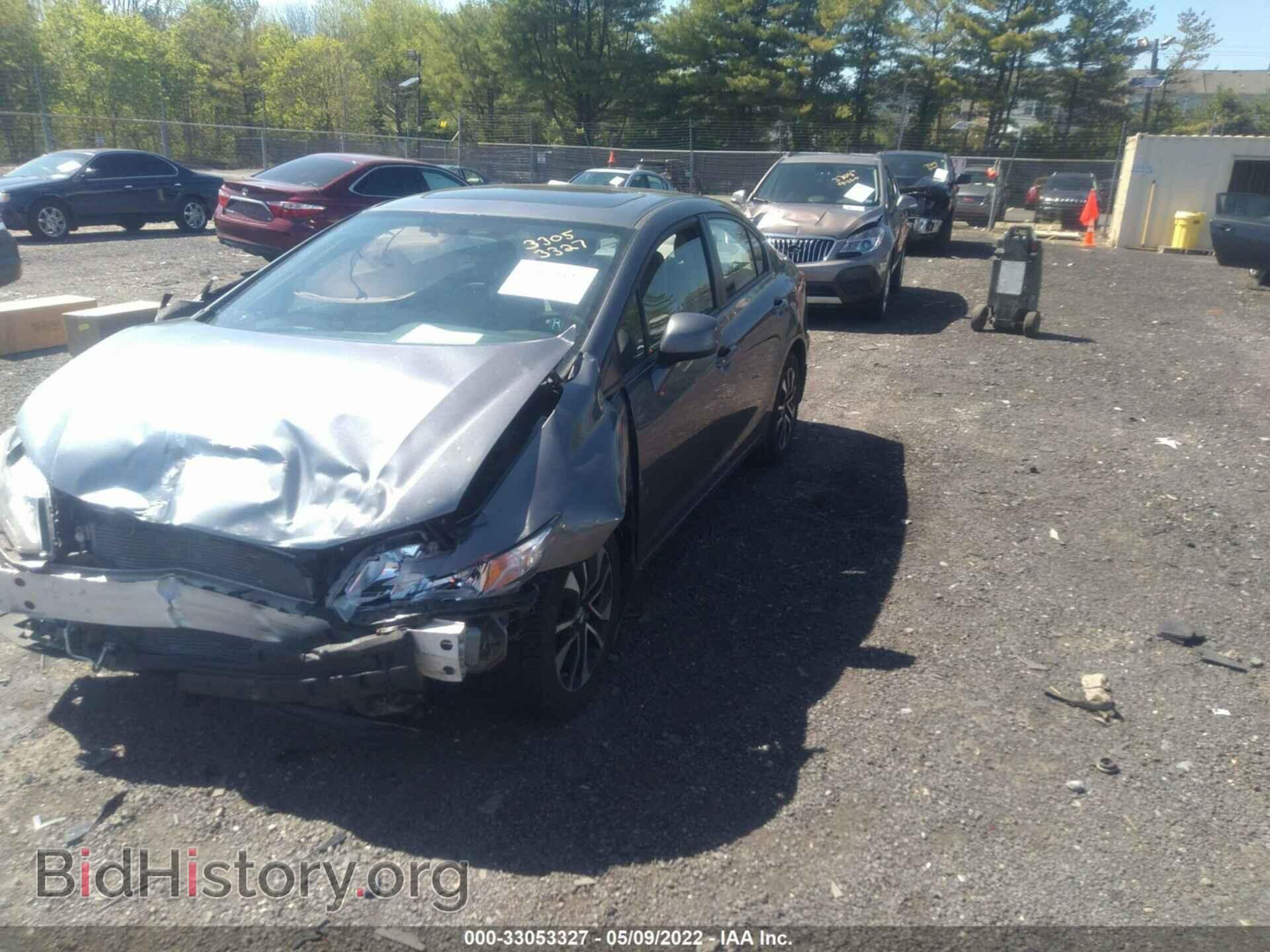 2013 HONDA CIVIC SDN - VIN: 19XFB2F87DE244934 - Фото 2