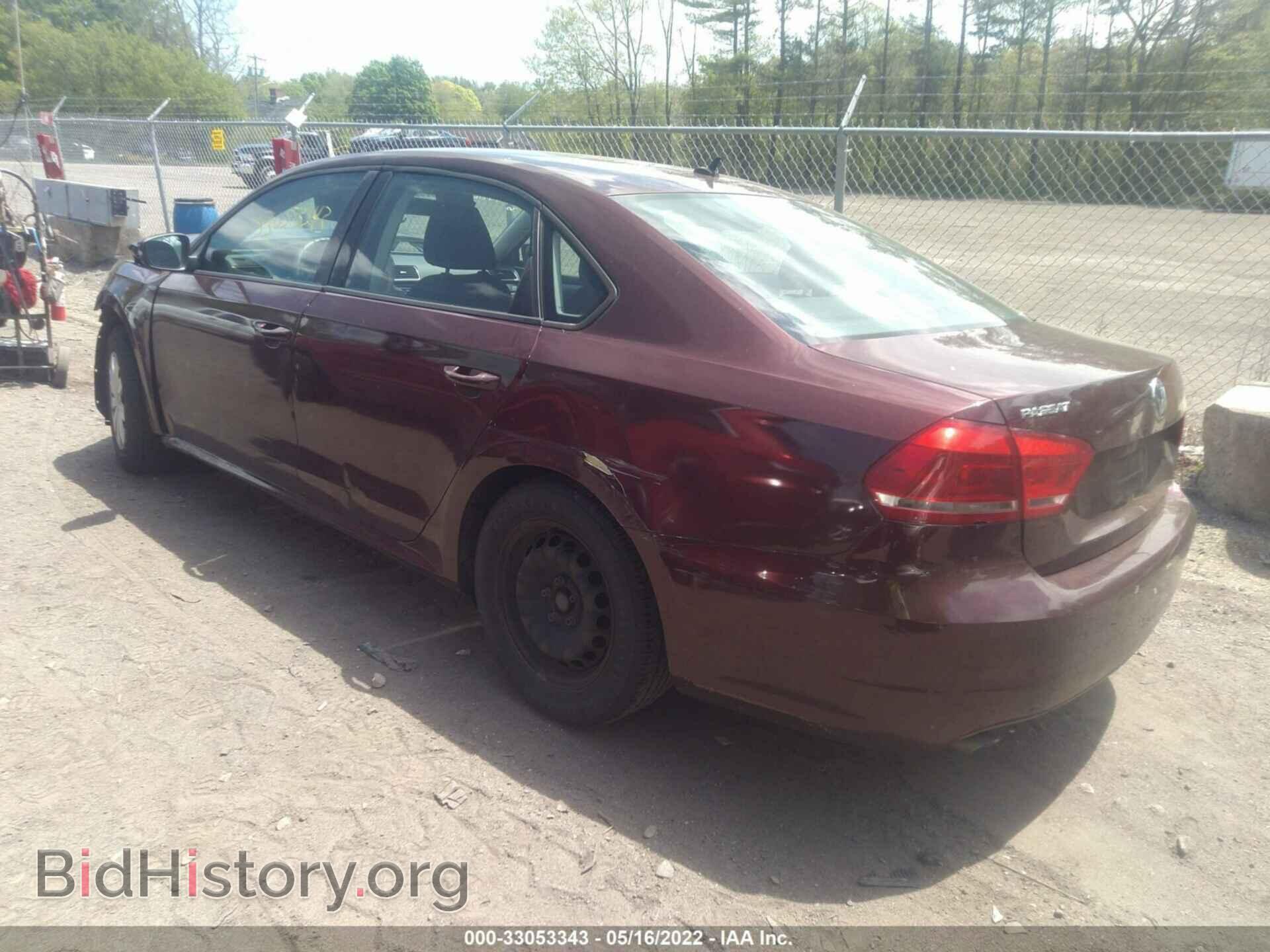 2013 VOLKSWAGEN PASSAT - VIN: 1VWAP7A38DC066556 - Photo 3