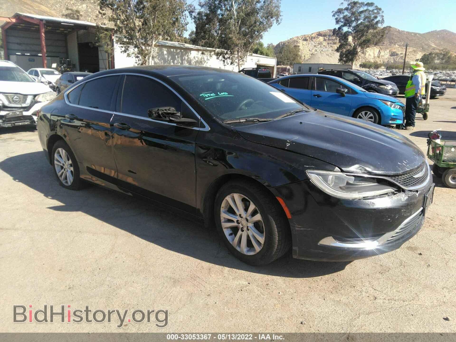 Фотография 1C3CCCAB9FN748302 - CHRYSLER 200 2015
