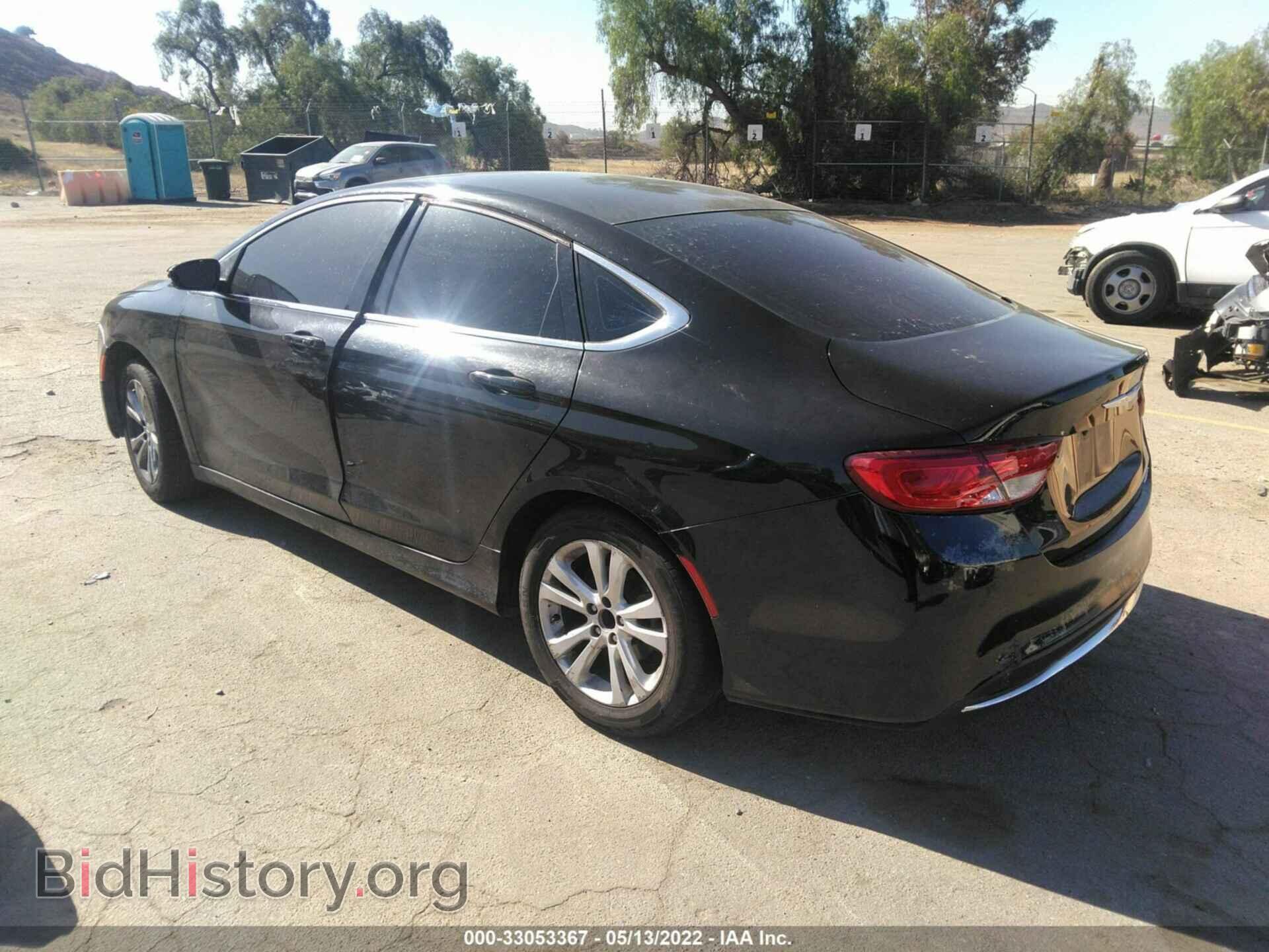 2015 CHRYSLER 200 - VIN: 1C3CCCAB9FN748302 - Фото 3