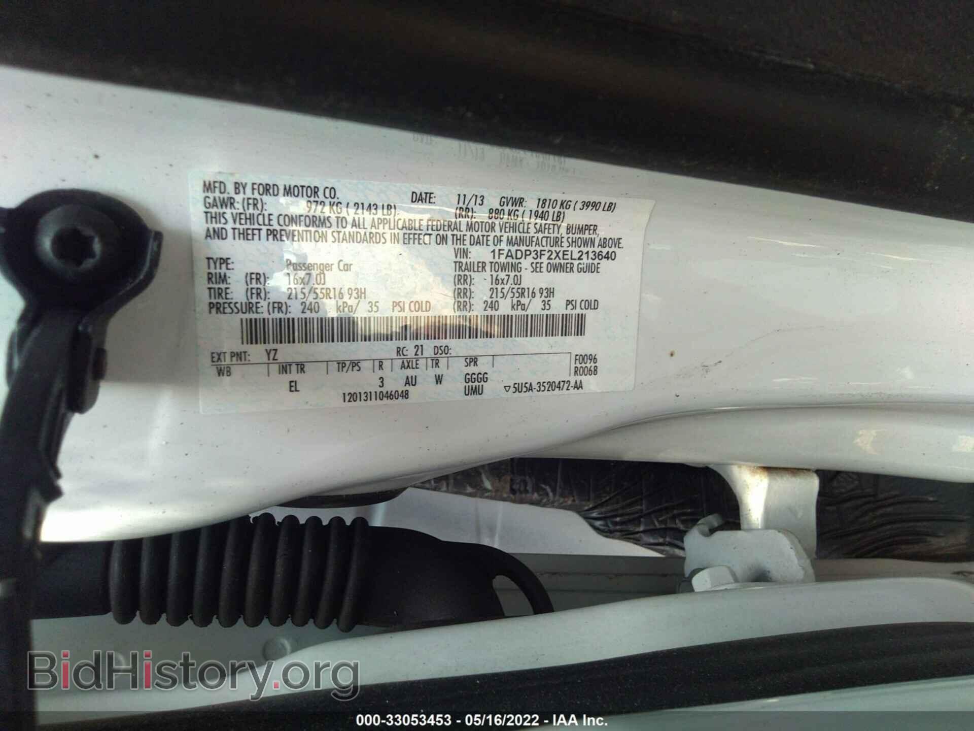 2014 FORD FOCUS - VIN: 1FADP3F2XEL213640 - Photo 9