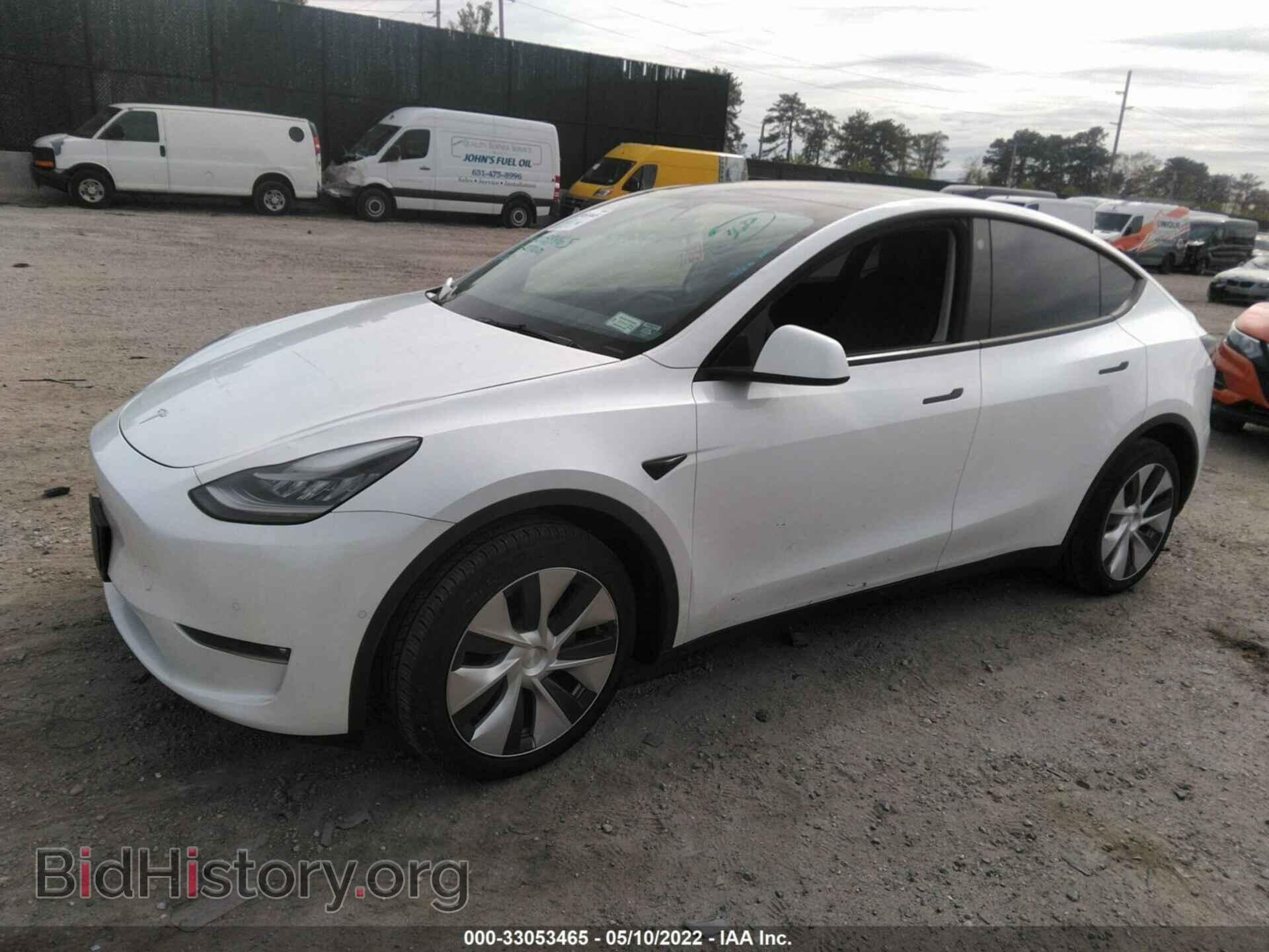 2021 TESLA MODEL Y - VIN: 5YJYGDEE5MF181288 - Фото 2