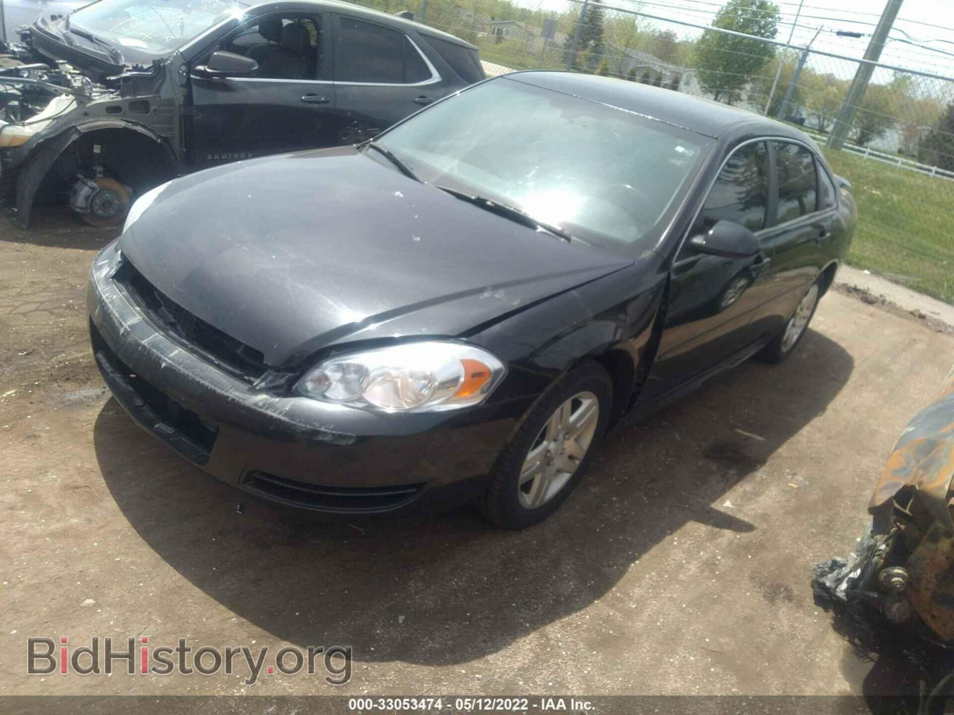2012 CHEVROLET IMPALA - VIN: 2G1WB5E37C1203151 - Фото 2