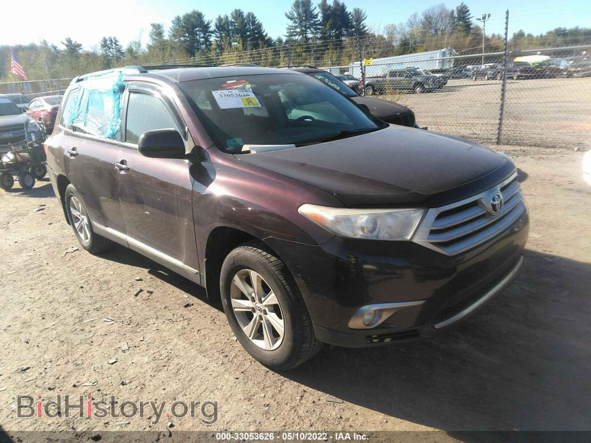 Фотография 5TDBK3EH2CS130656 - TOYOTA HIGHLANDER 2012
