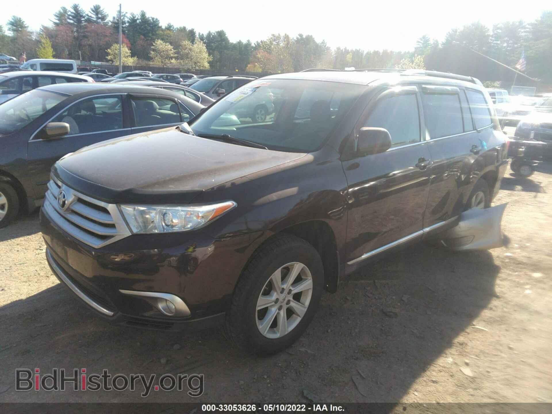 2012 TOYOTA HIGHLANDER - VIN: 5TDBK3EH2CS130656 - Фото 2