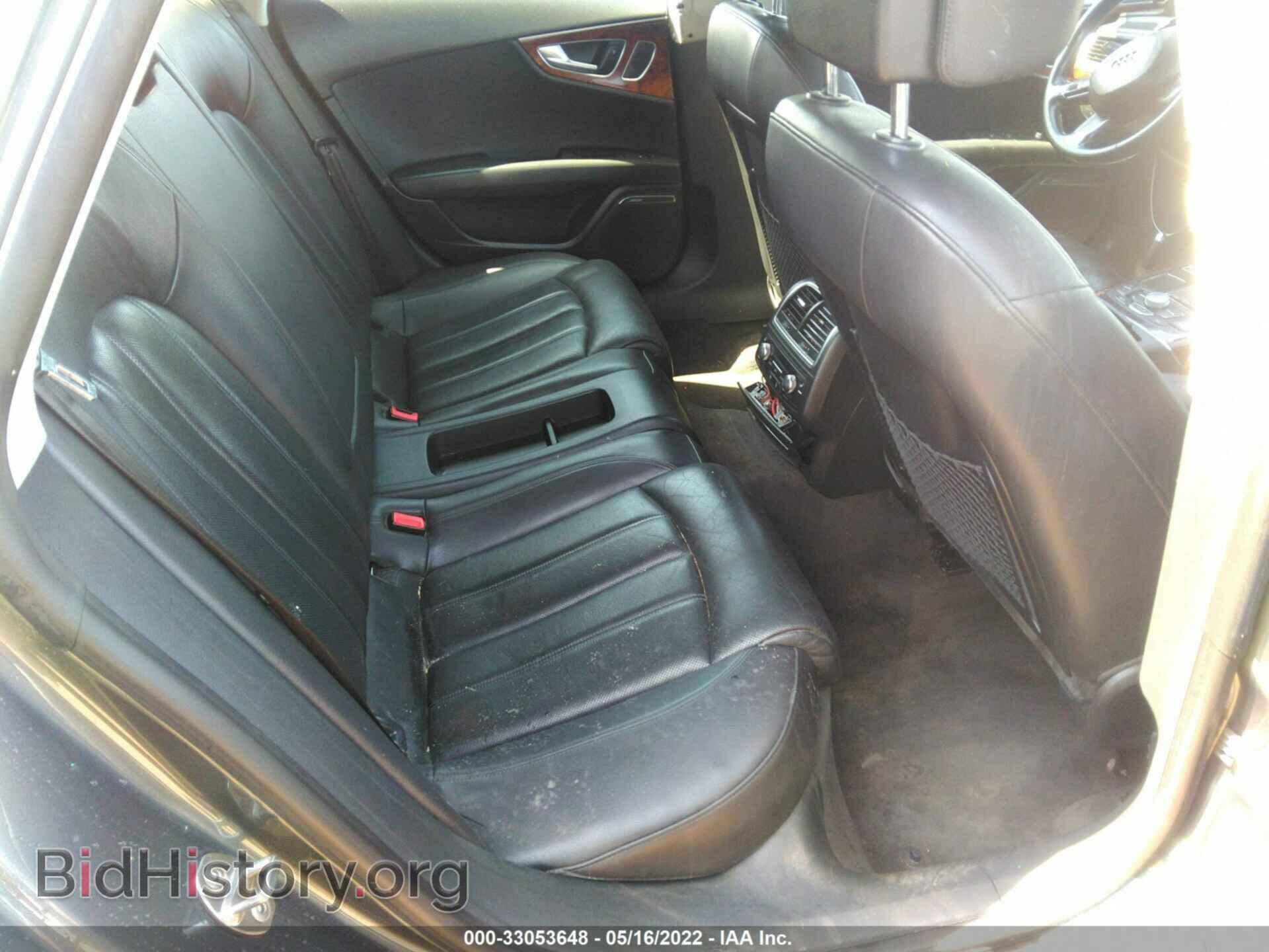 2012 AUDI A7 - VIN: WAU2GAFC2CN100603 - Фото 8