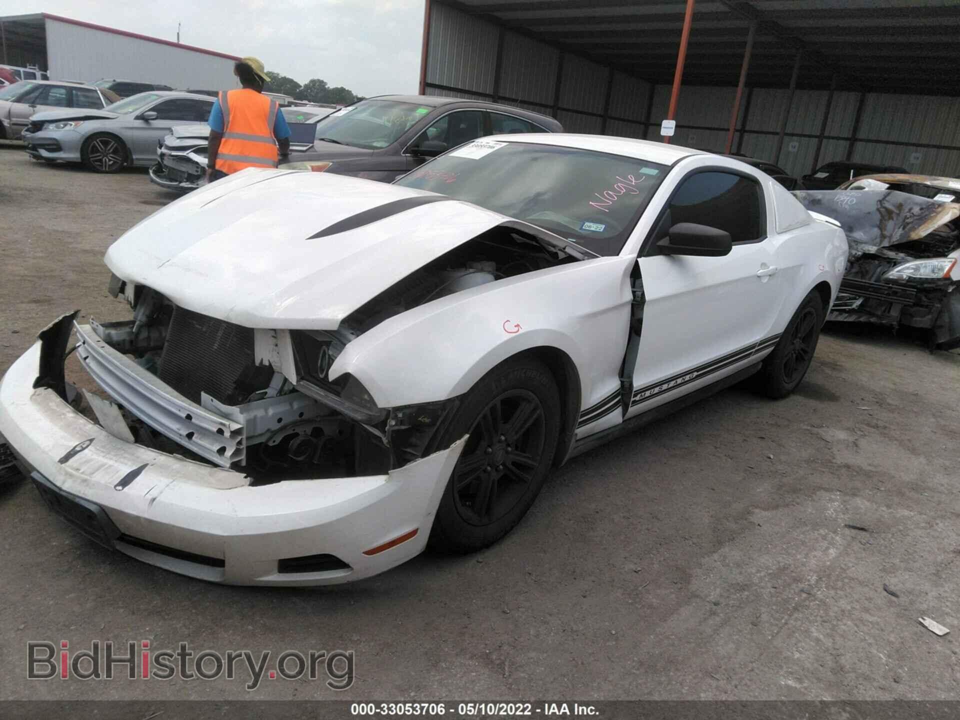 2012 FORD MUSTANG - VIN: 1ZVBP8AM8C5283854 - Фото 2