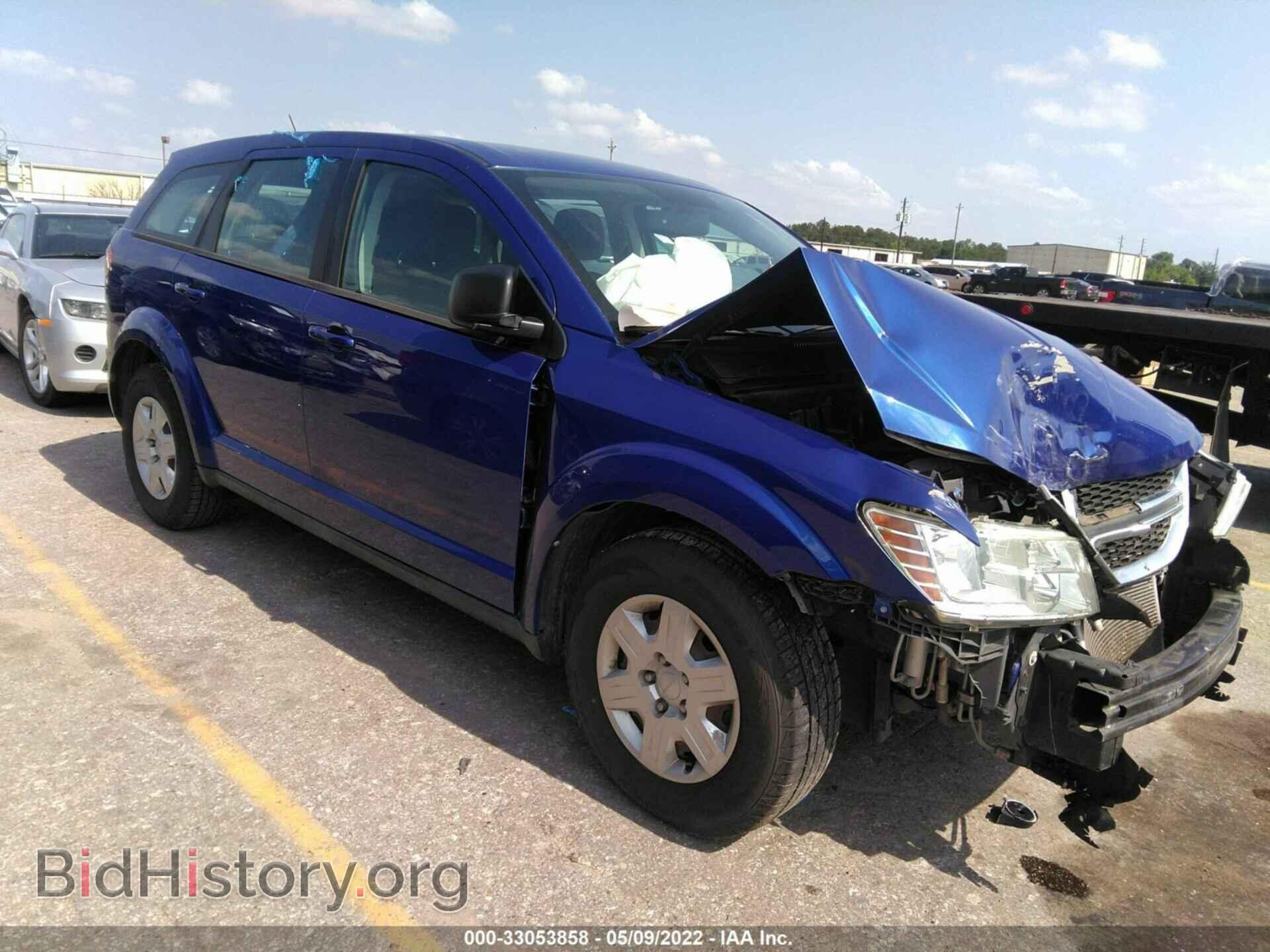 Фотография 3C4PDCABXCT362946 - DODGE JOURNEY 2012