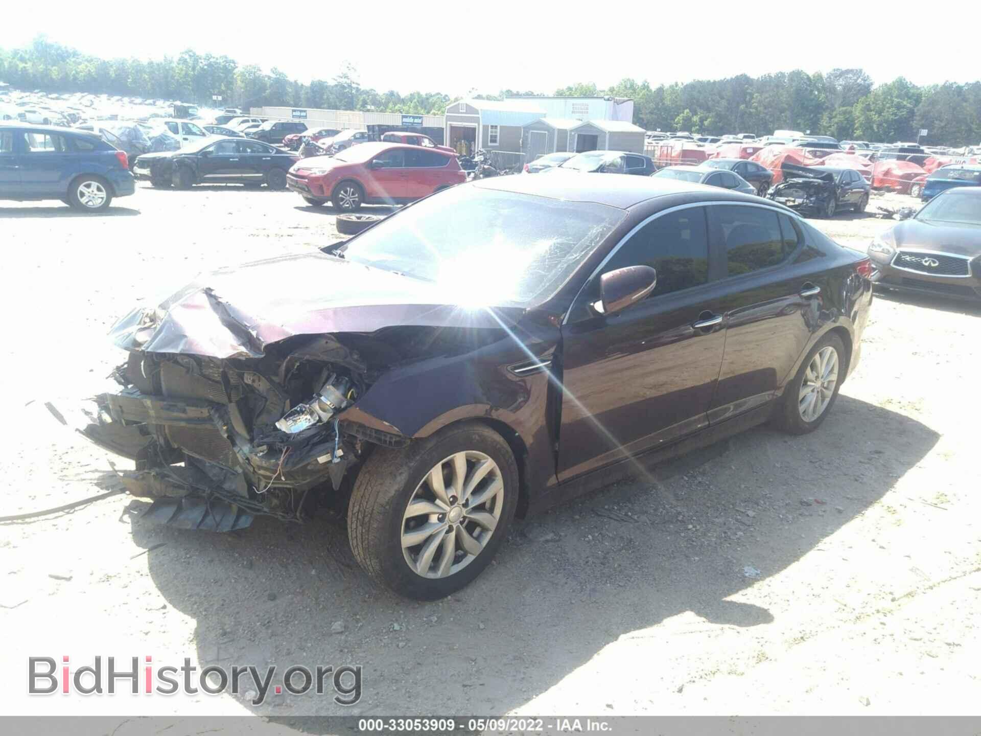 2014 KIA OPTIMA - VIN: 5XXGM4A76EG302890 - Фото 2