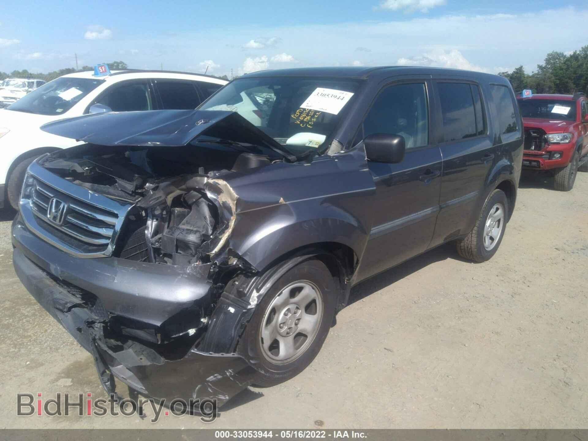 2015 HONDA PILOT - VIN: 5FNYF3H25FB016150 - Фото 2