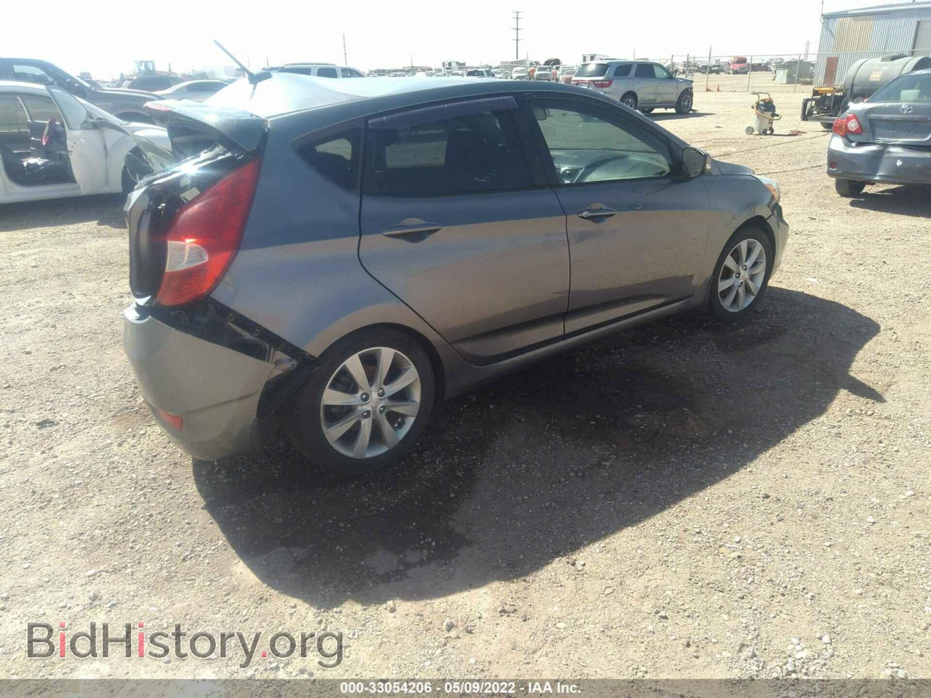 2014 HYUNDAI ACCENT - VIN: KMHCU5AE1EU189794 - Фото 4