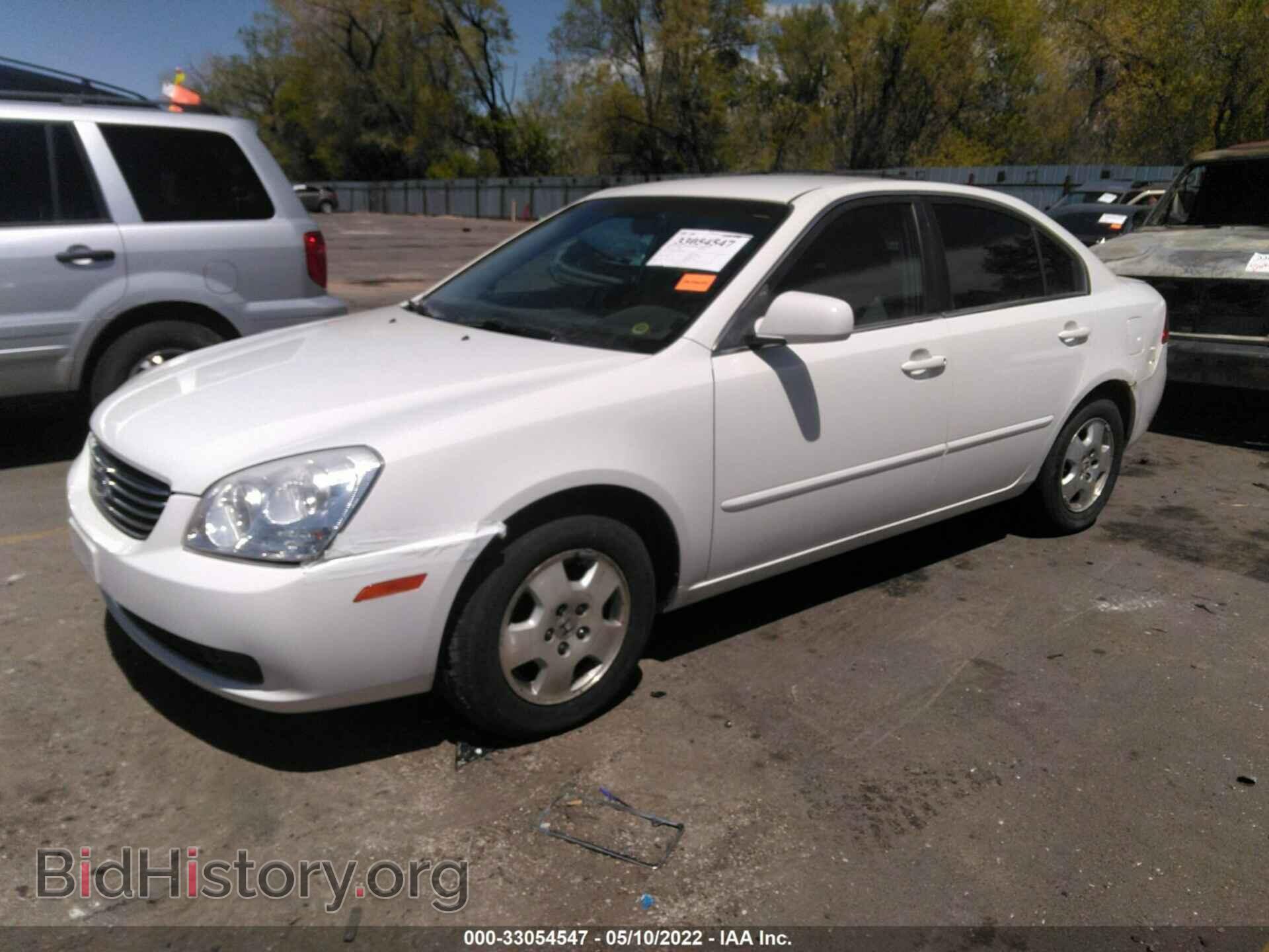 2006 KIA OPTIMA - VIN: KNAGE123665066543 - Фото 2