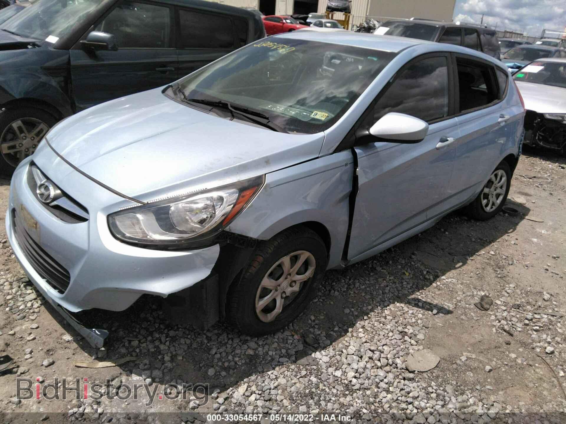 2013 HYUNDAI ACCENT - VIN: KMHCT5AE4DU114363 - Фото 2