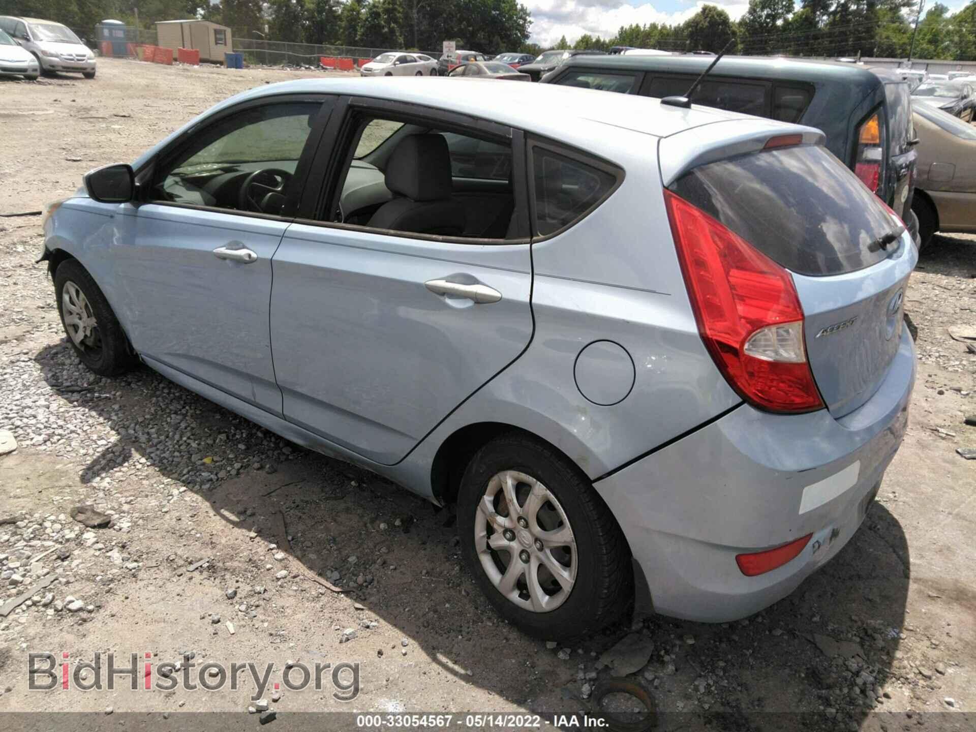 2013 HYUNDAI ACCENT - VIN: KMHCT5AE4DU114363 - Фото 3