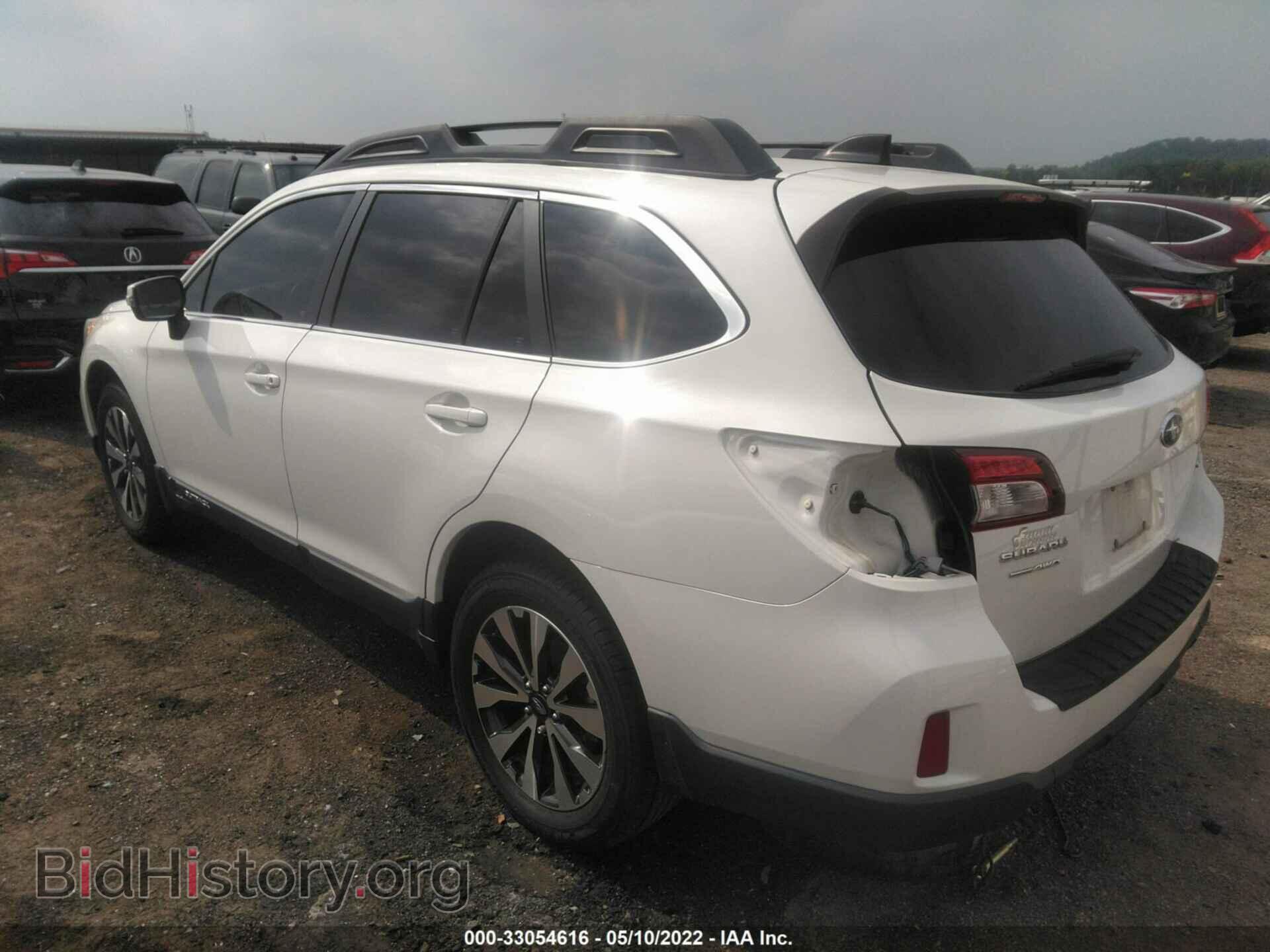 2016 SUBARU OUTBACK - VIN: 4S4BSBNC4G3248841 - Фото 3