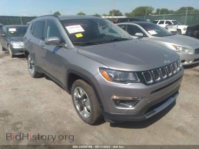 2020 Jeep COMPASS Limited, silver — VIN 3C4NJDCB0LT215425, IAAI