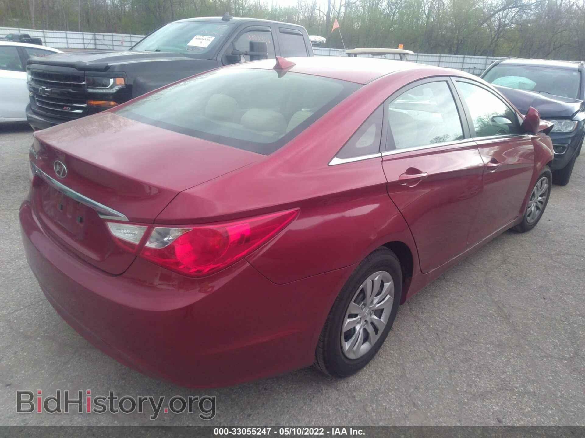 2013 HYUNDAI SONATA - VIN: 5NPEB4AC9DH614294 - Фото 4