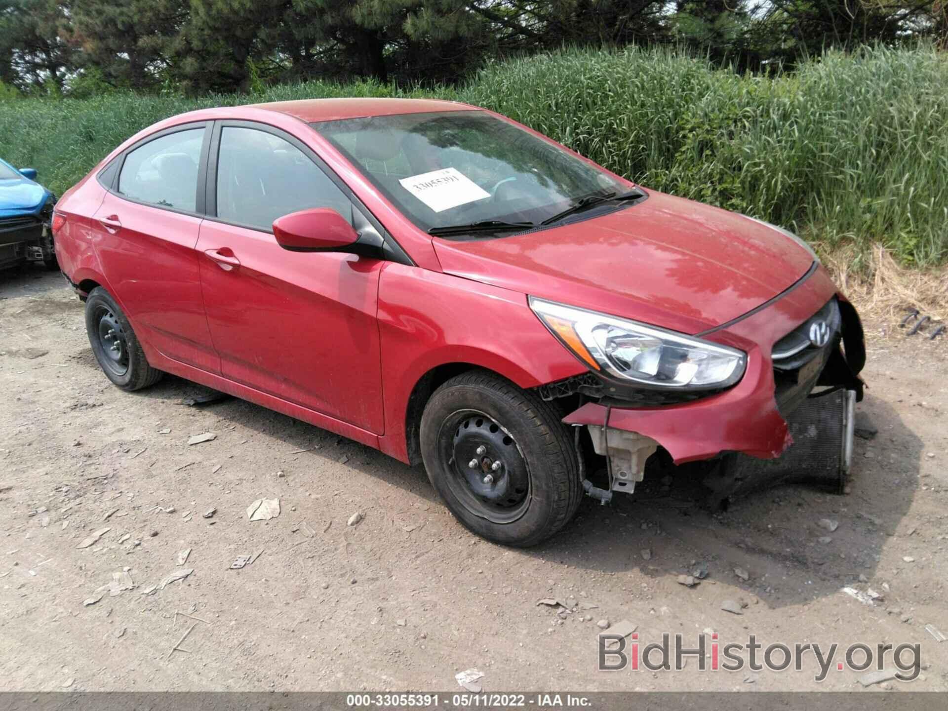 Photo KMHCT4AE7GU127204 - HYUNDAI ACCENT 2016