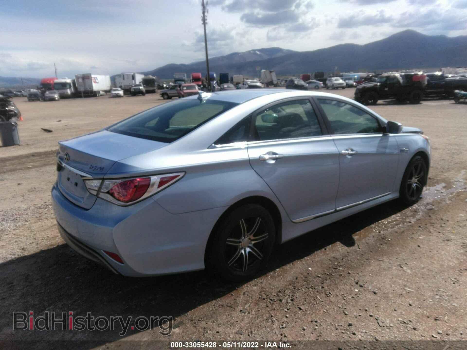 2012 HYUNDAI SONATA - VIN: KMHEC4A42CA042668 - Фото 4