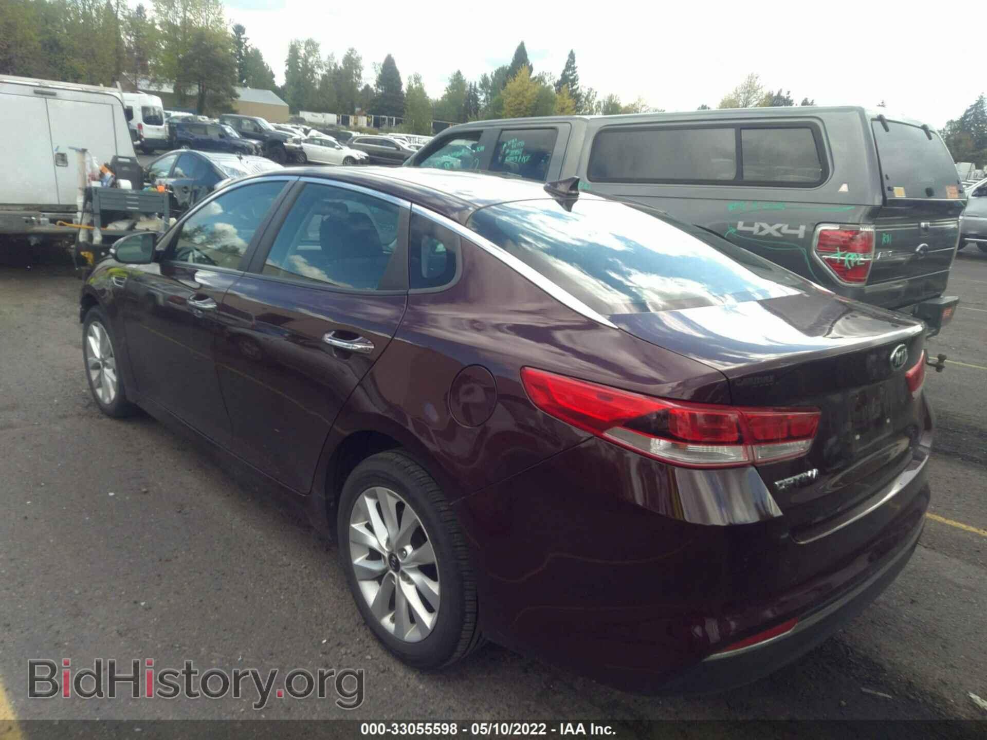 2016 KIA OPTIMA - VIN: 5XXGT4L30GG076510 - Фото 3