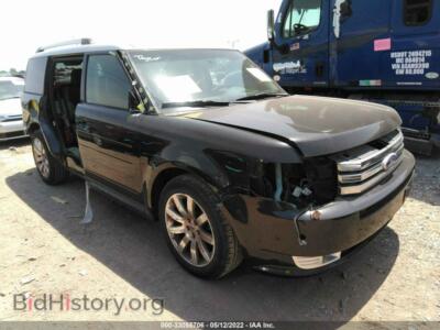 2012 Ford FLEX Limited/Titanium, черный — VIN 2FMHK6DC5CBD22961, IAAI
