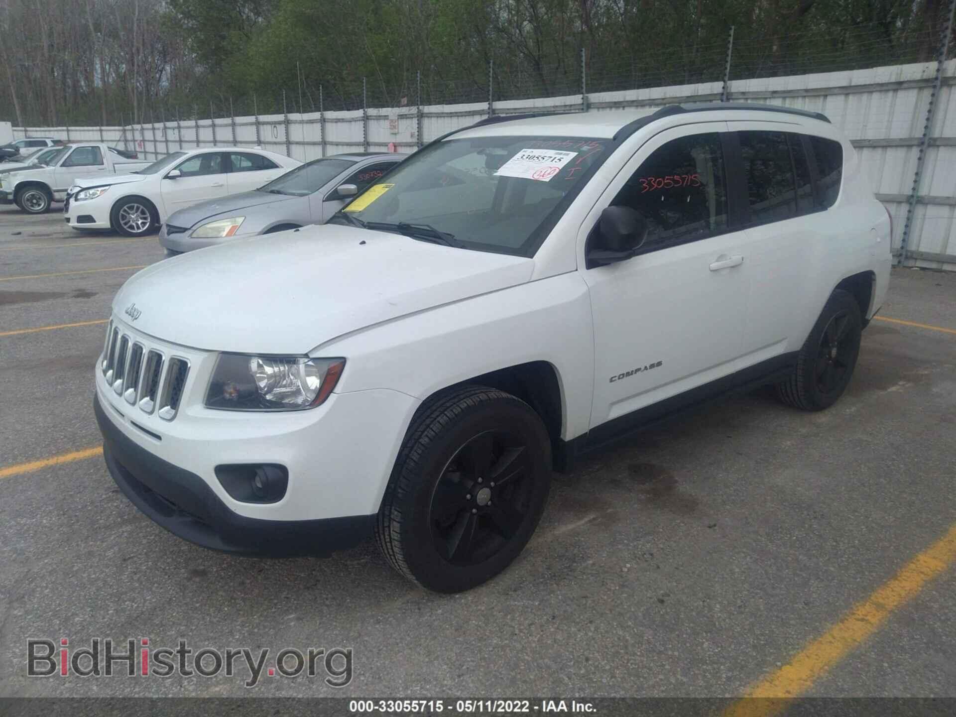2015 JEEP COMPASS - VIN: 1C4NJDBB7FD423636 - Фото 2