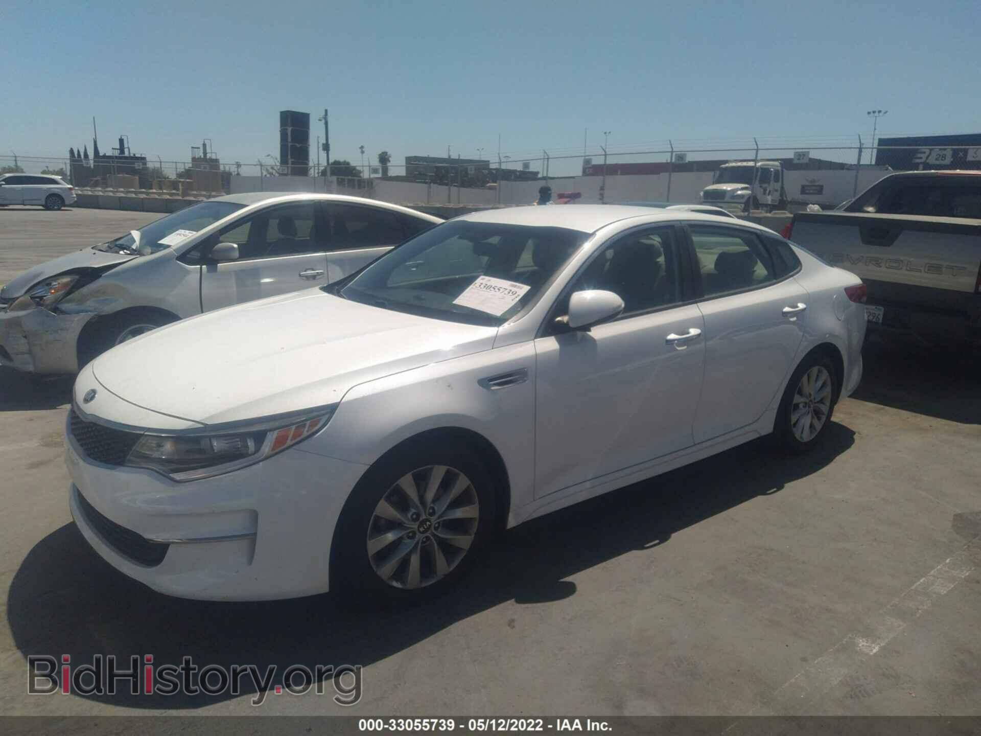 2016 KIA OPTIMA - VIN: 5XXGT4L31GG045217 - Фото 2