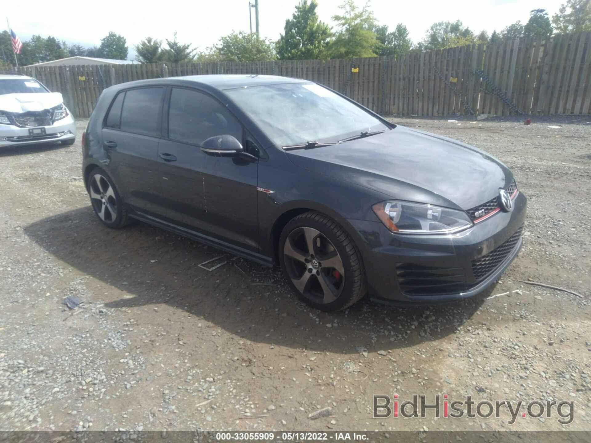 Фотография 3VW4T7AU8GM036770 - VOLKSWAGEN GOLF GTI 2016