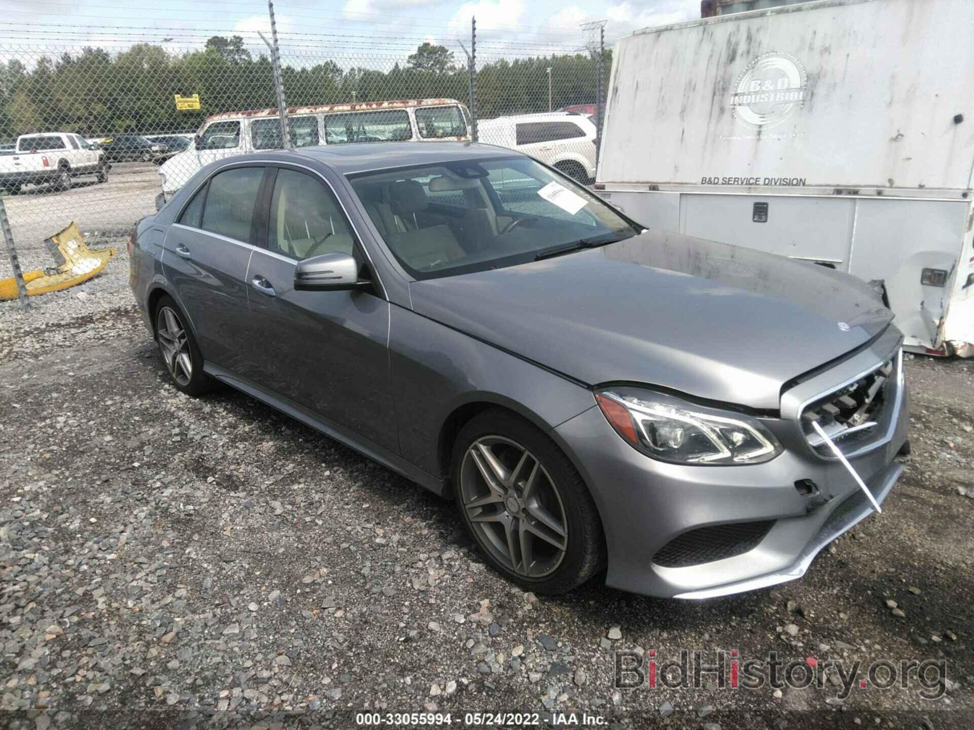 Photo WDDHF5KB3EA956884 - MERCEDES-BENZ E-CLASS 2014