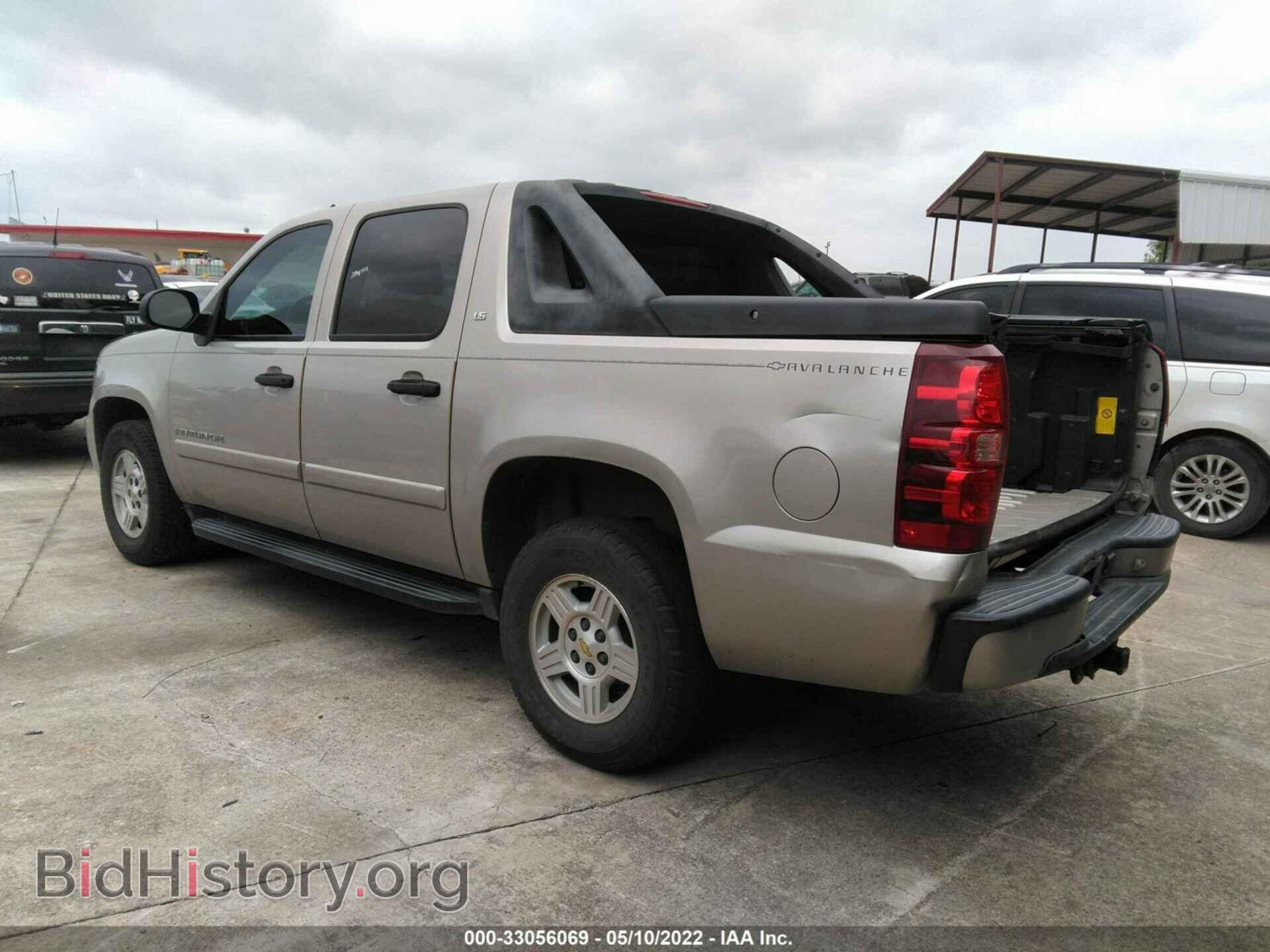2008 CHEVROLET AVALANCHE - VIN: 3GNEC12058G157618 - Фото 3