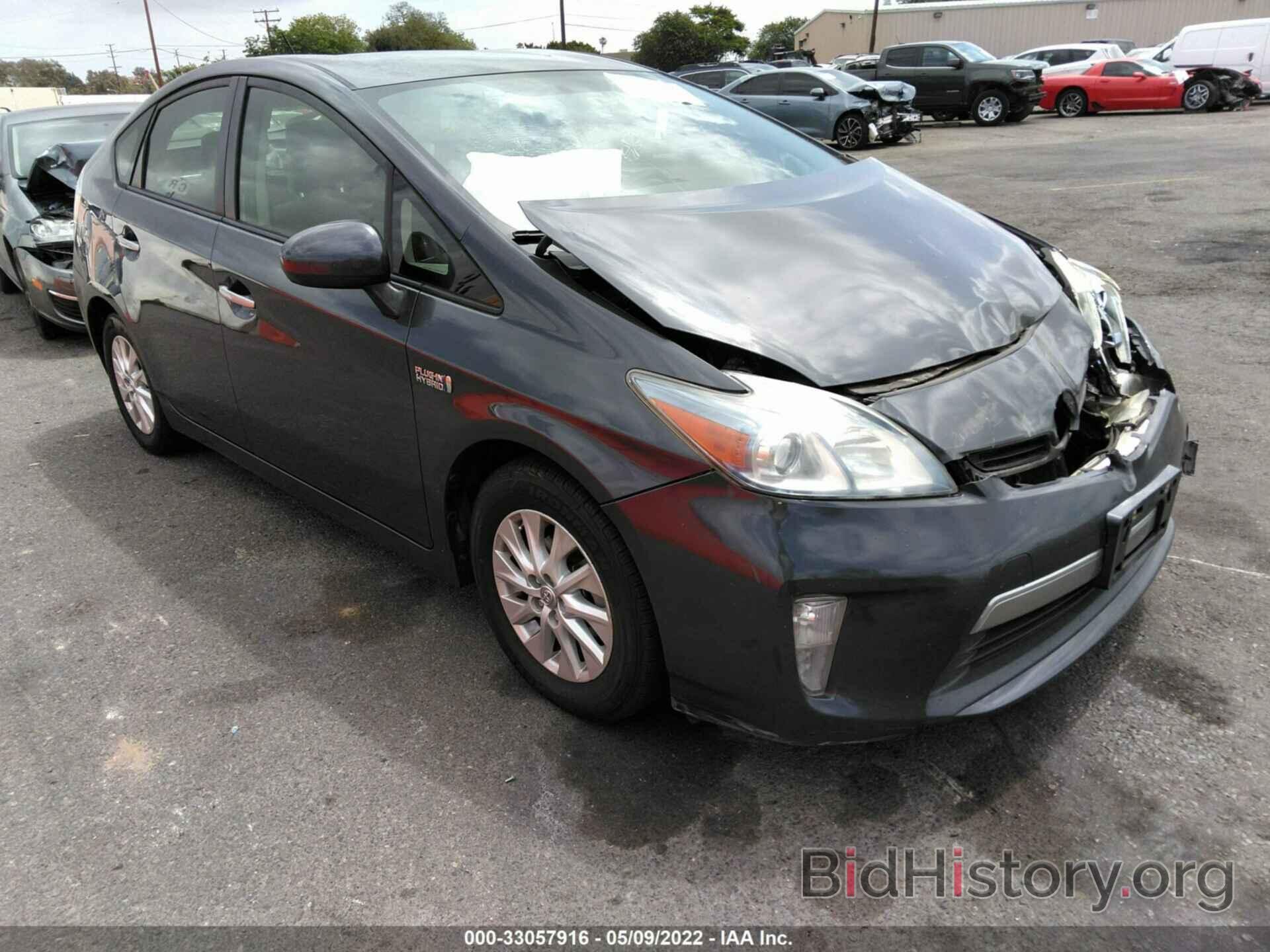 Photo JTDKN3DP6C3017018 - TOYOTA PRIUS PLUG-IN 2012