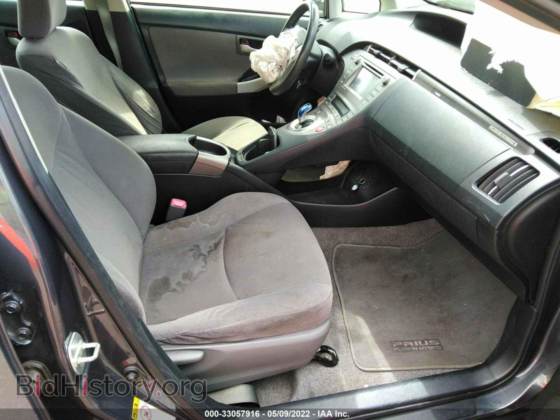 2012 TOYOTA PRIUS PLUG-IN - VIN: JTDKN3DP6C3017018 - Фото 5