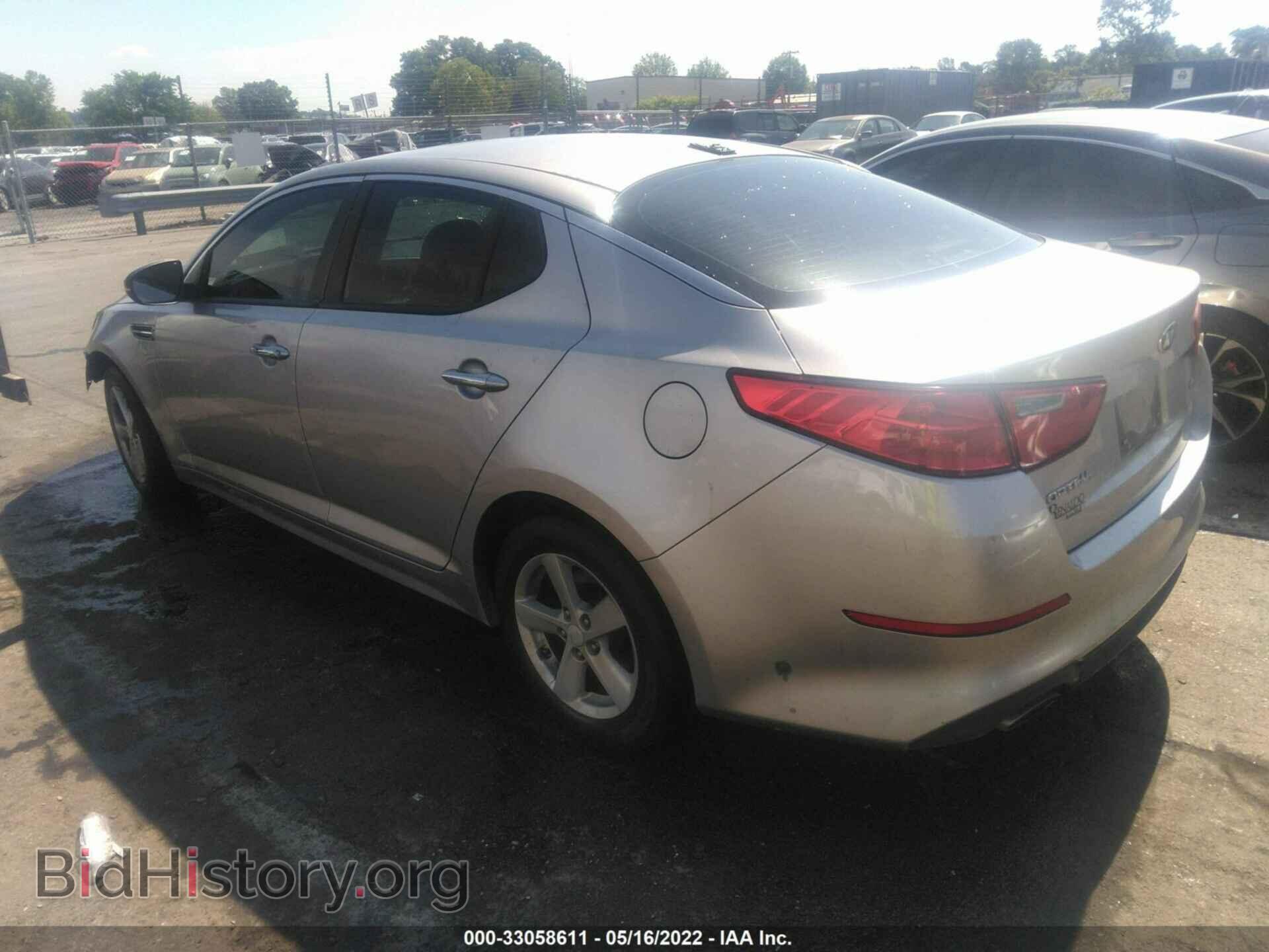 2015 KIA OPTIMA - VIN: 5XXGM4A77FG454839 - Photo 3