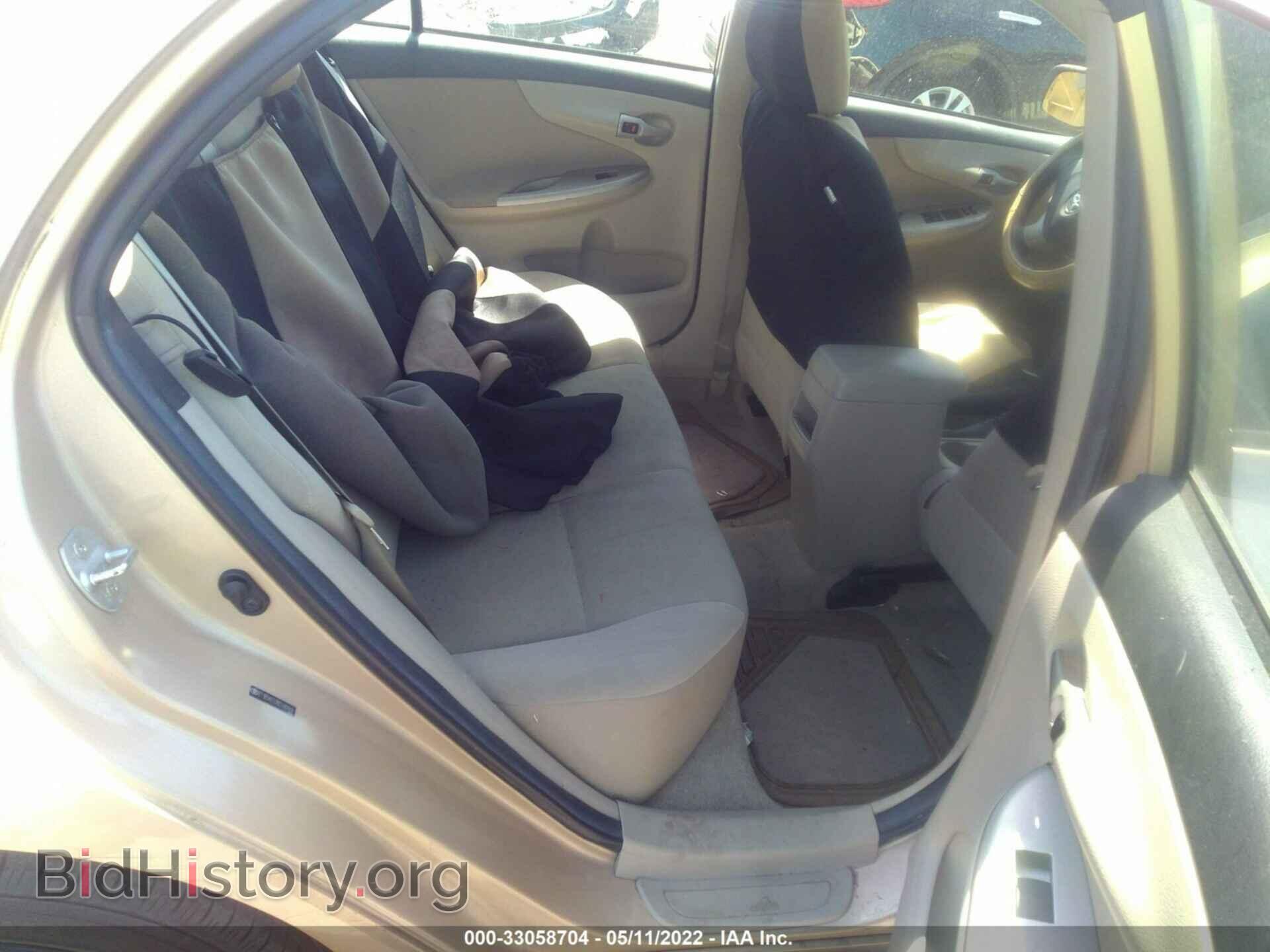 2011 TOYOTA COROLLA - VIN: 2T1BU4EE0BC590928 - Фото 8