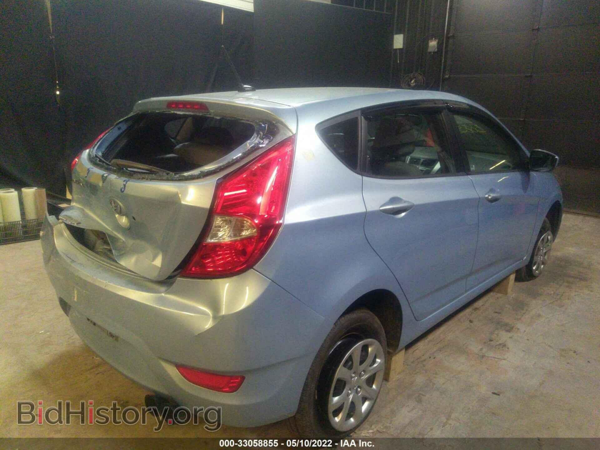 2013 HYUNDAI ACCENT - VIN: KMHCT5AE7DU087885 - Фото 4