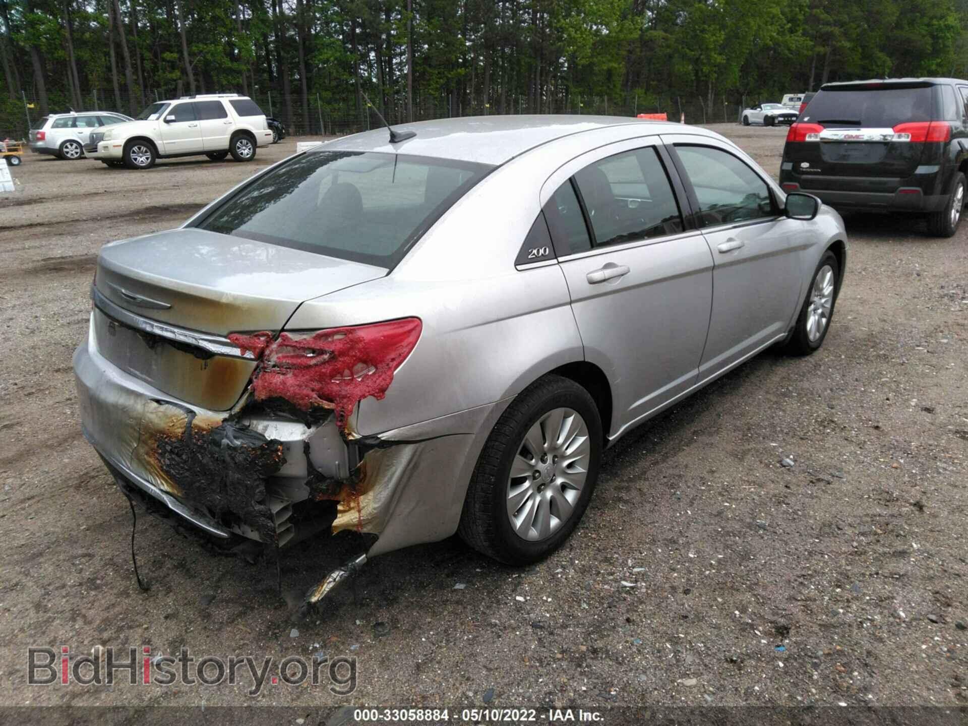 2012 CHRYSLER 200 - VIN: 1C3CCBAB1CN319516 - Фото 4