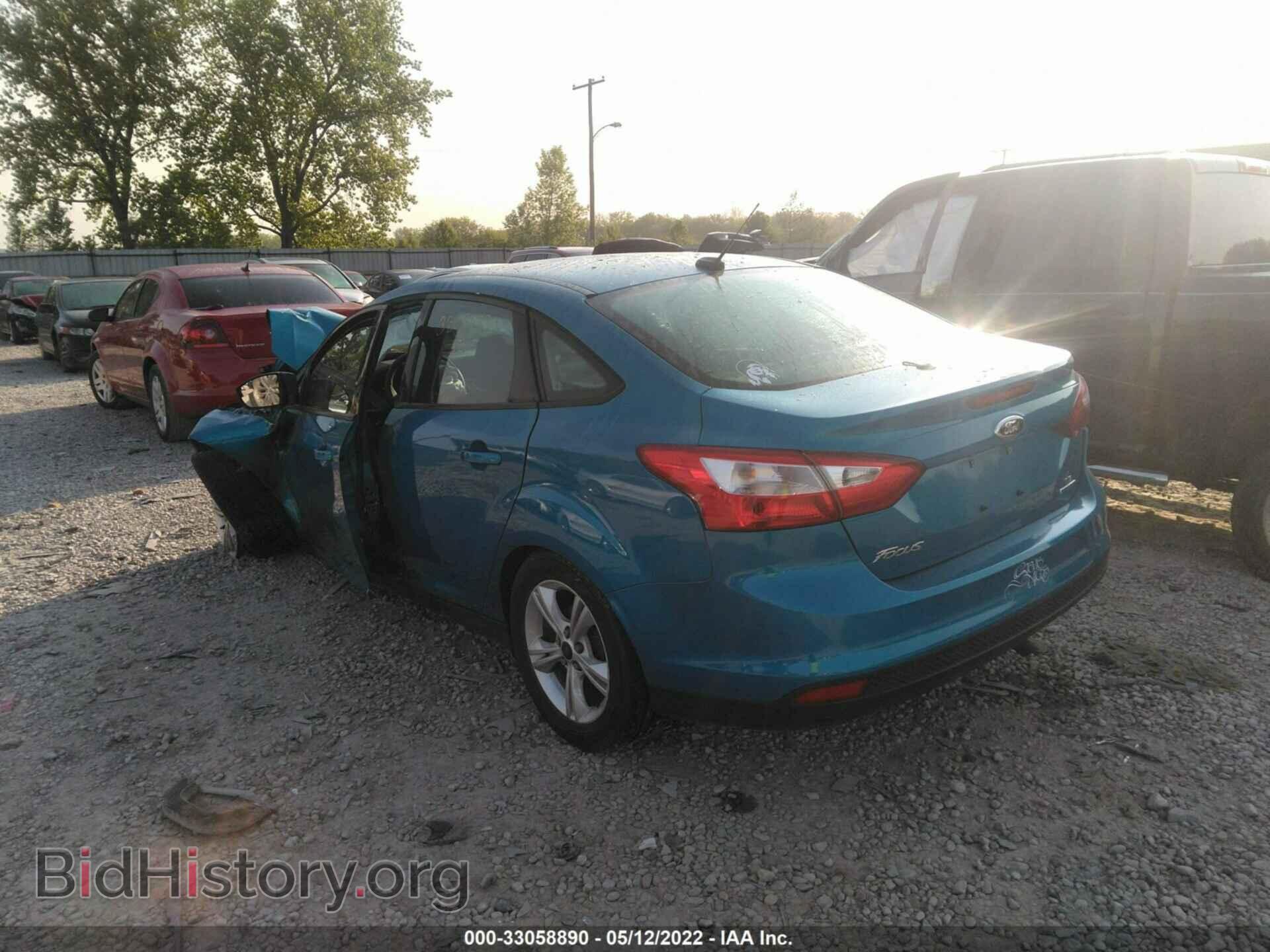 2014 FORD FOCUS - VIN: 1FADP3F20EL438665 - Фото 3