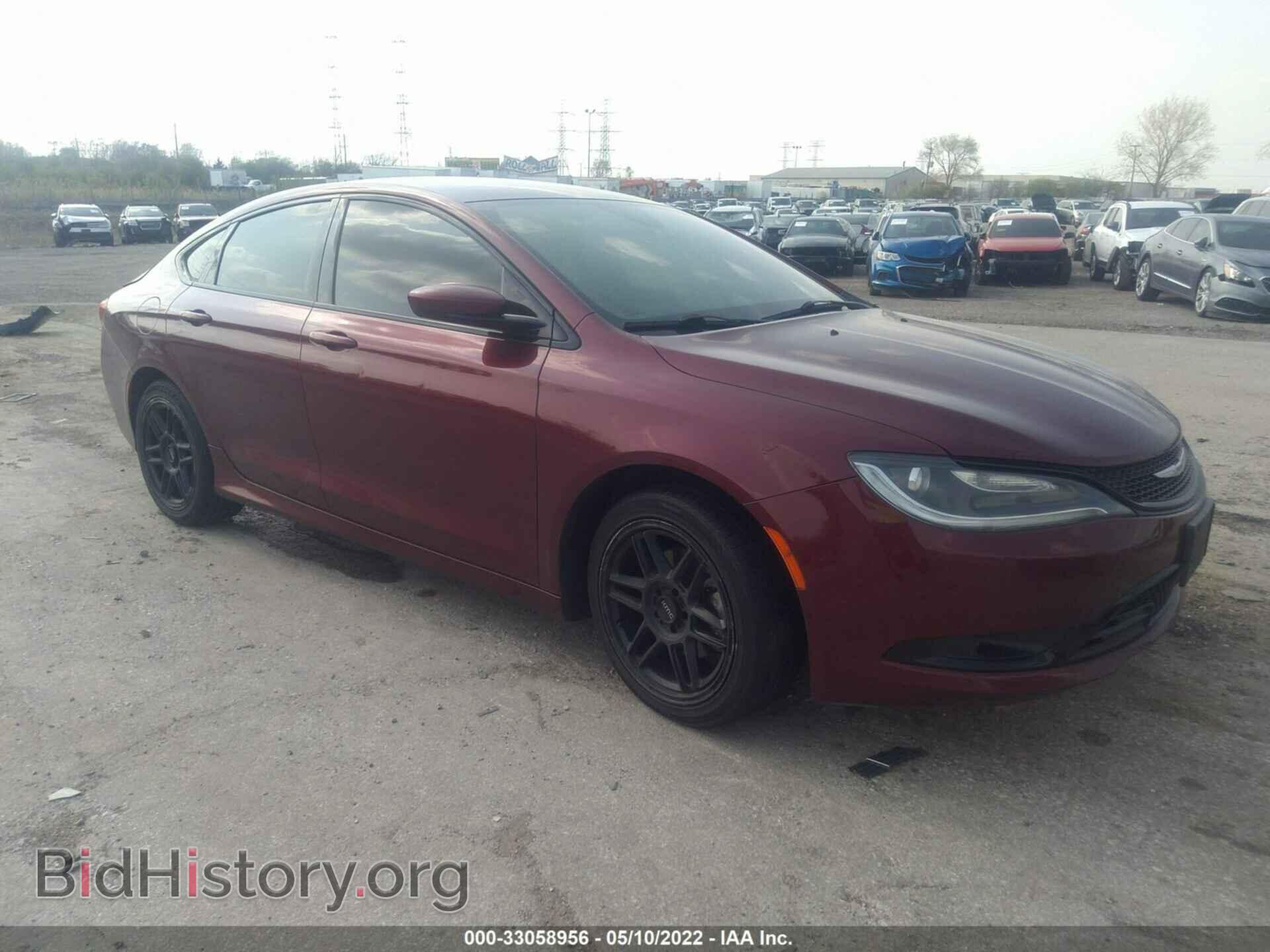 Фотография 1C3CCCBB0FN748977 - CHRYSLER 200 2015