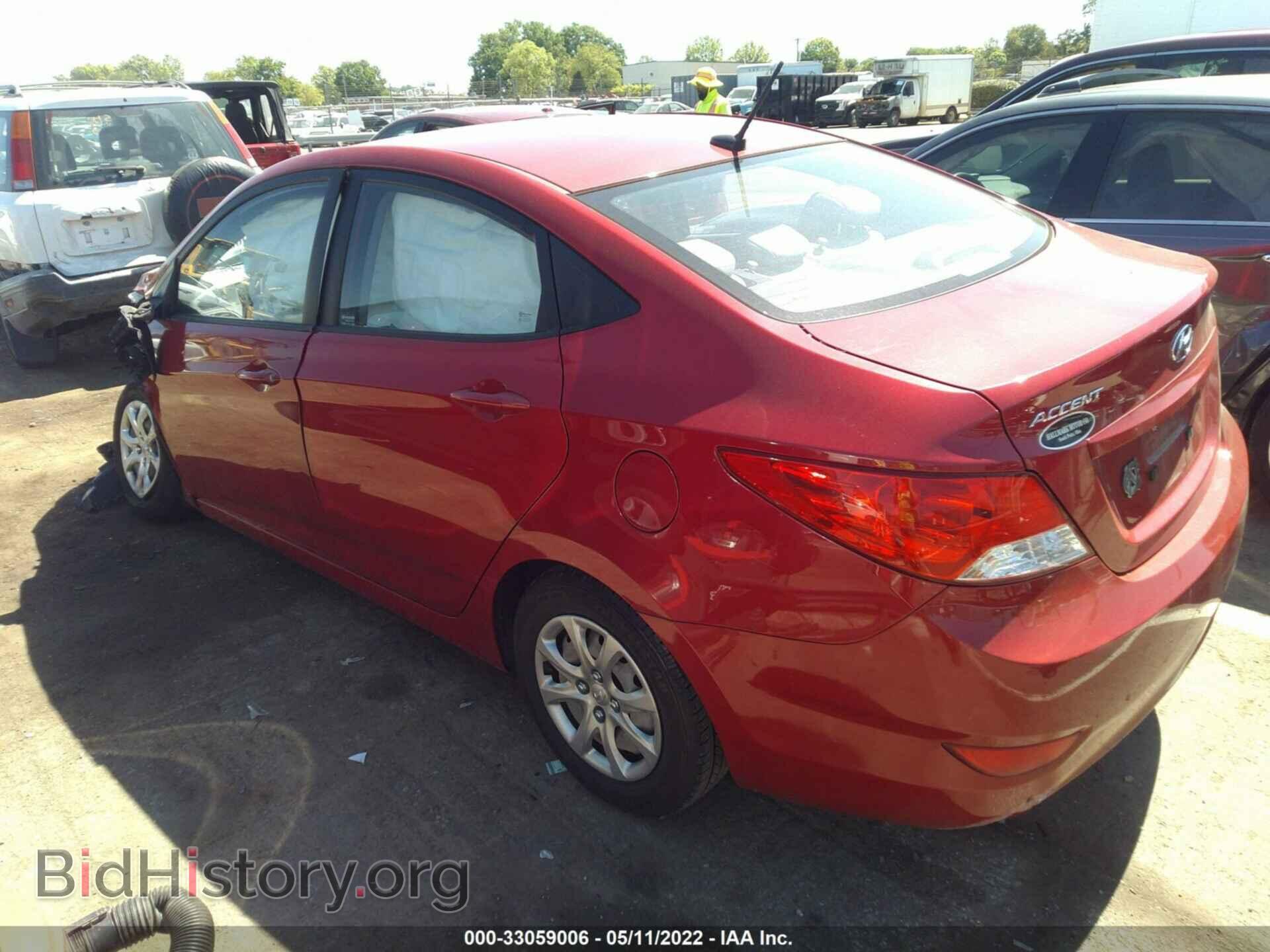 2013 HYUNDAI ACCENT - VIN: KMHCT4AE2DU449020 - Фото 3