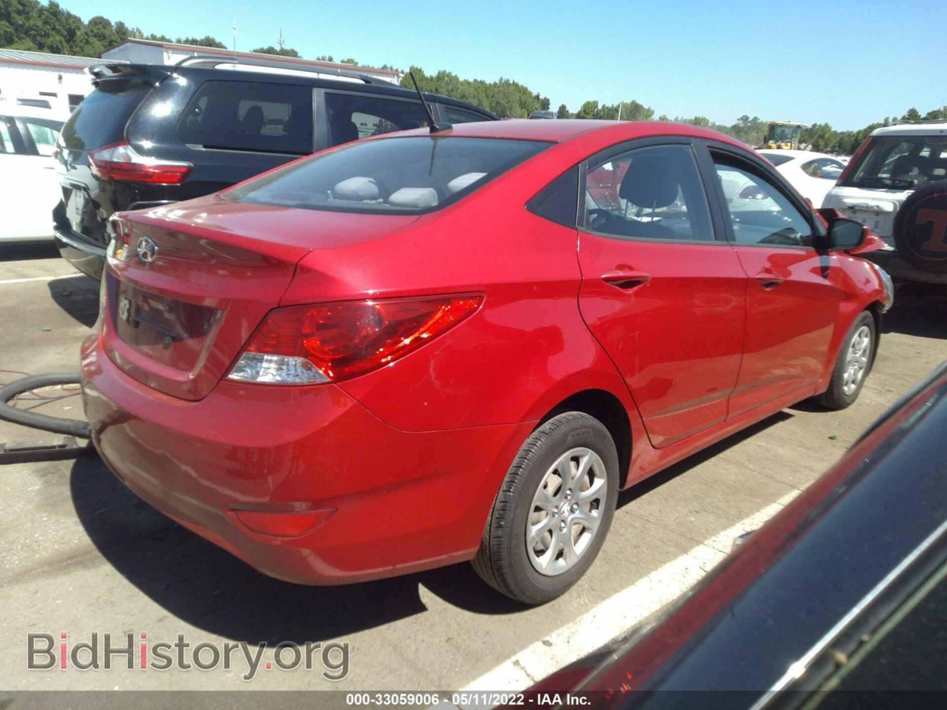 2013 HYUNDAI ACCENT - VIN: KMHCT4AE2DU449020 - Фото 4