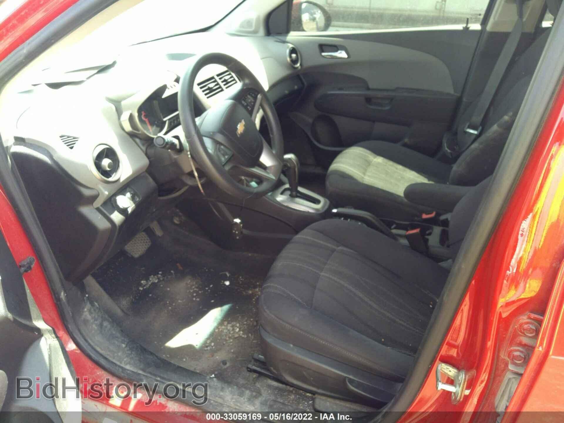 2012 CHEVROLET SONIC - VIN: 1G1JC6SH2C4216987 - Фото 5