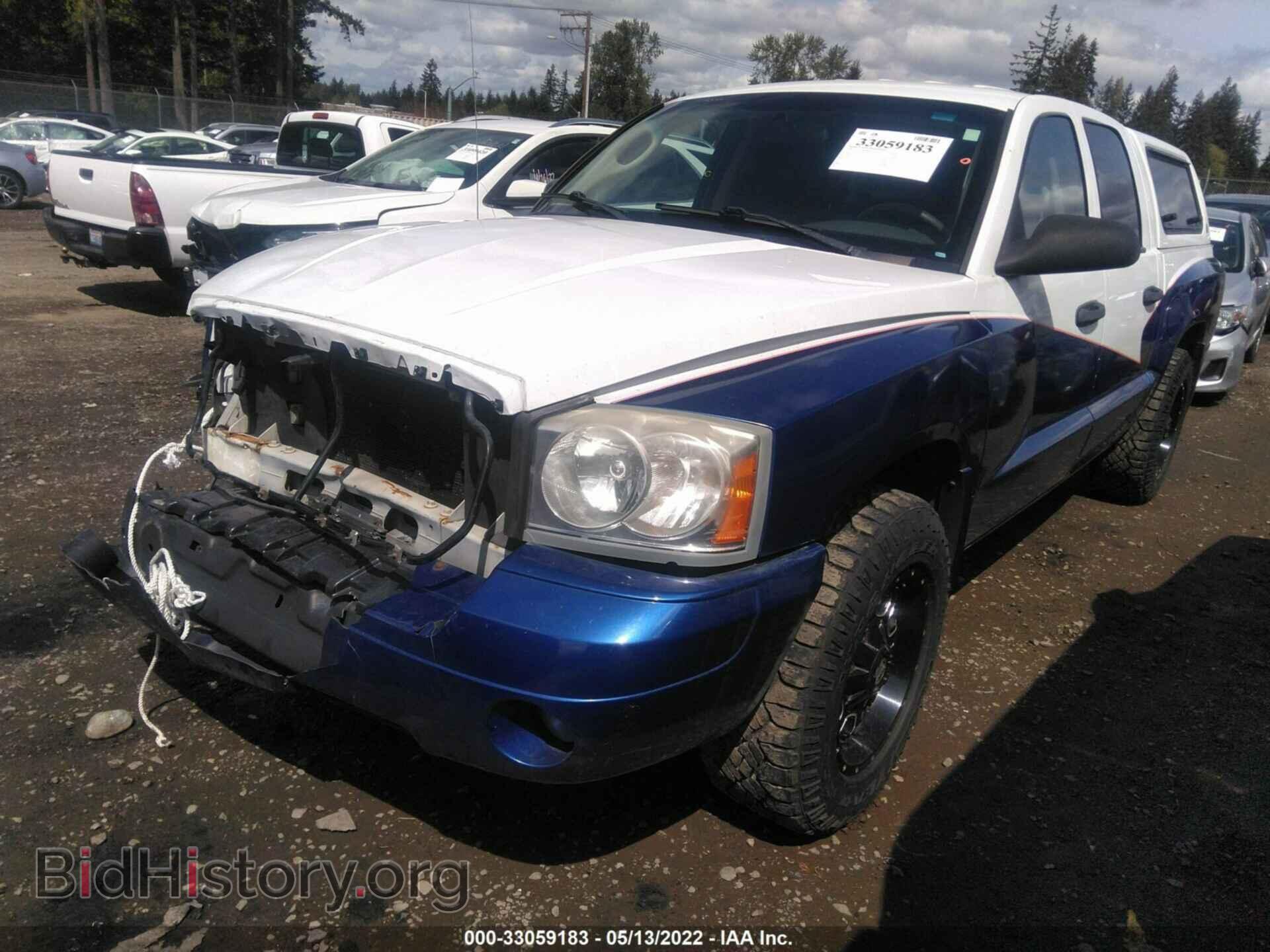2006 DODGE DAKOTA - VIN: 1D7HW48N76S526525 - Фото 2