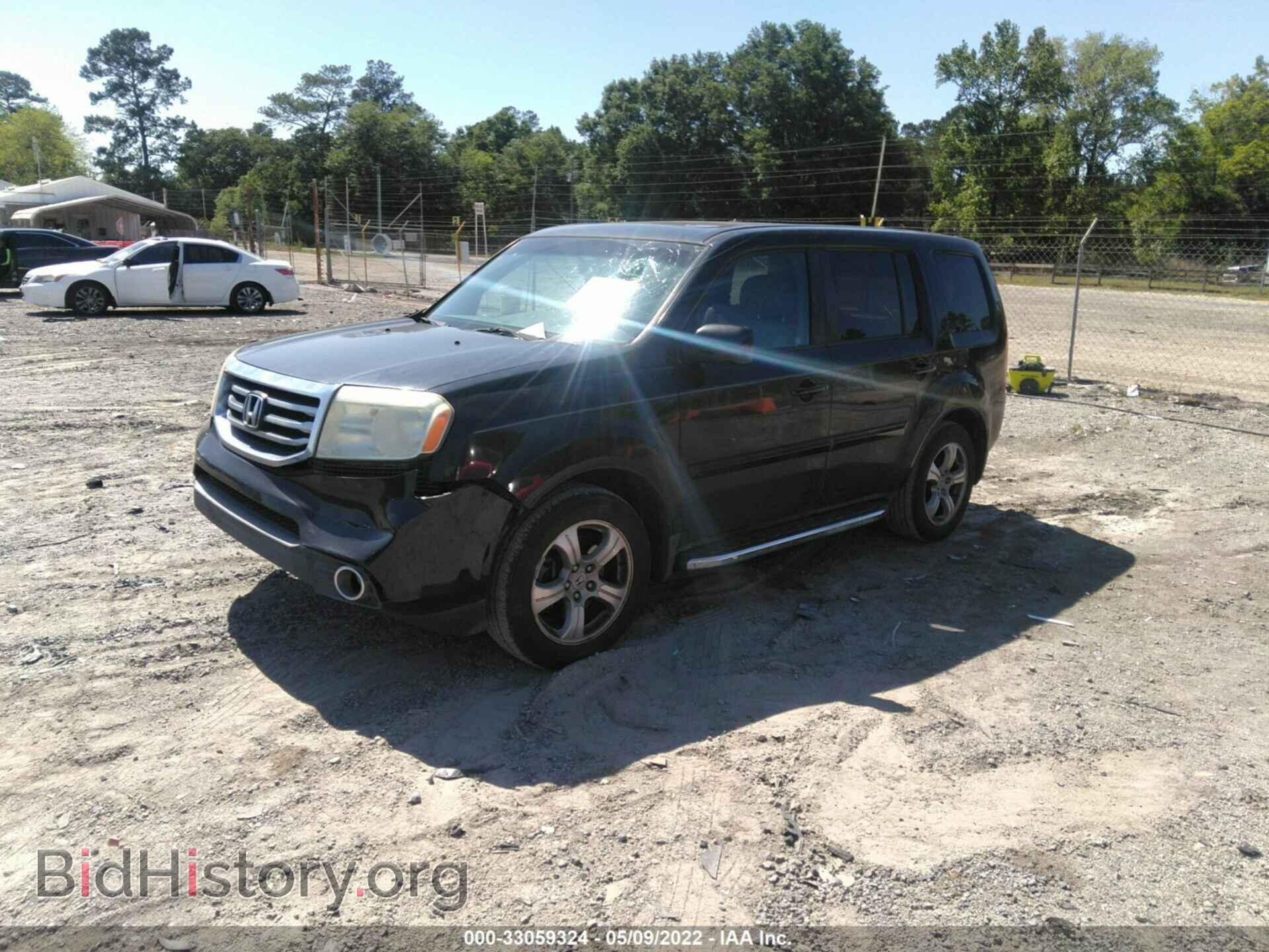 2012 HONDA PILOT - VIN: 5FNYF3H50CB029345 - Фото 2
